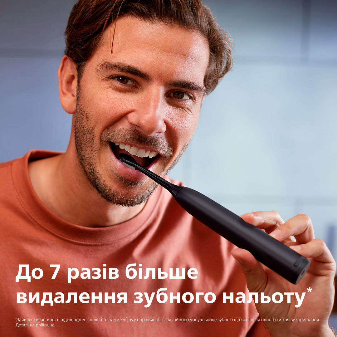 Электрическая зубная щётка PHILIPS Sonicare 5300 series Black + дорожный футляр (HX7101/02)