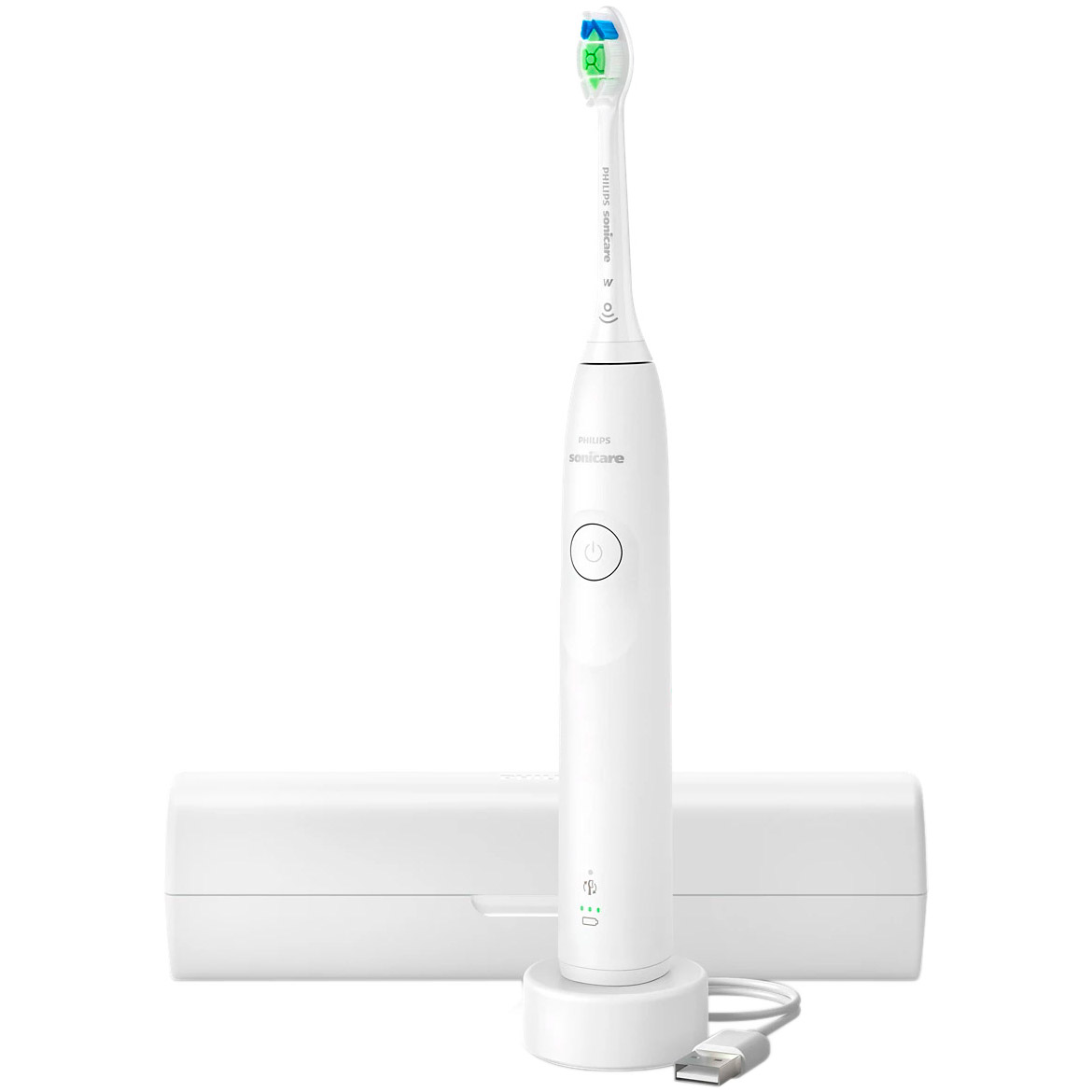 Електрична зубна щітка PHILIPS Sonicare 5300 series White + дорожній футляр (HX7108/02)