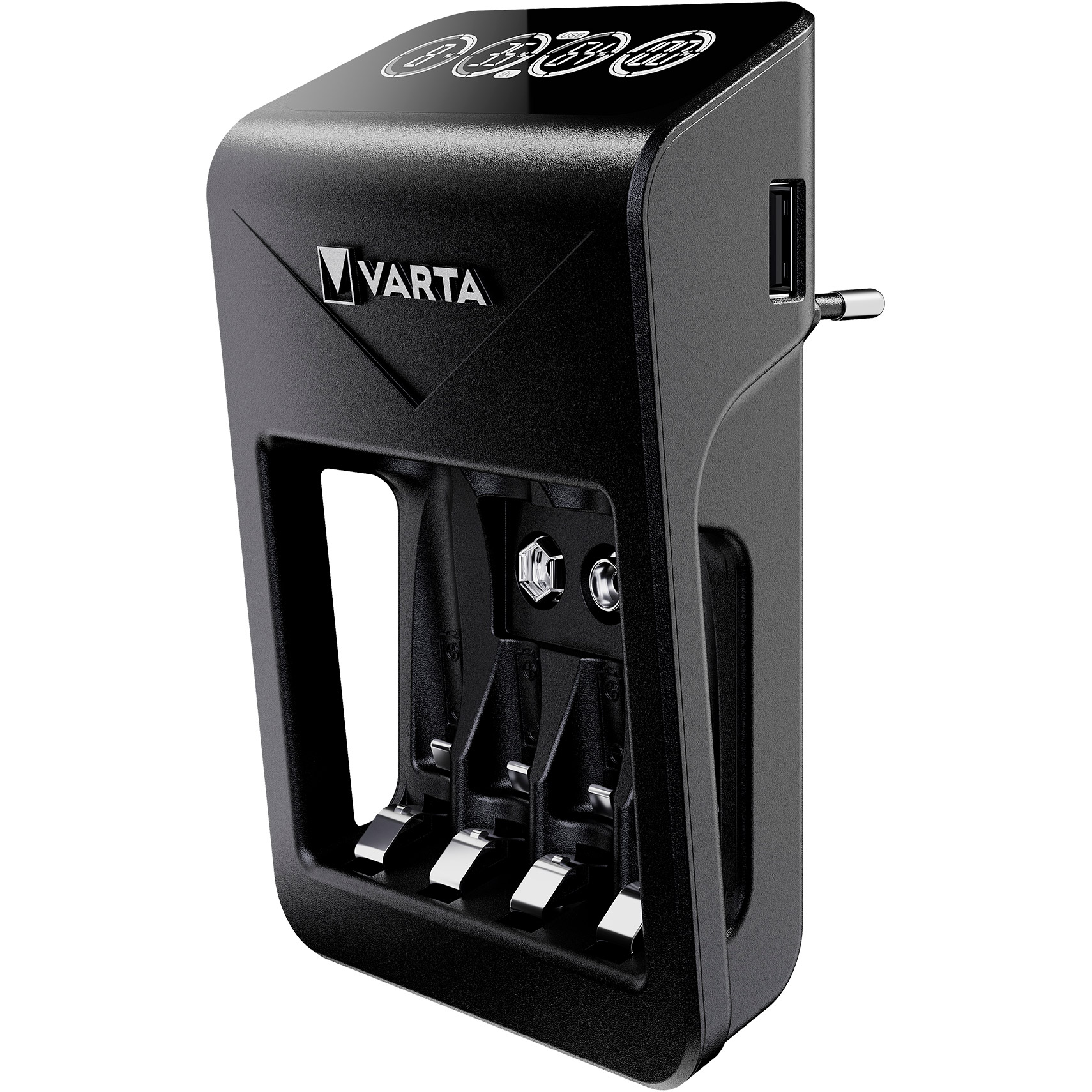 Зарядний пристрій VARTA LCD Plug Charger + 4xAA 2600mAh (57687 101 461)