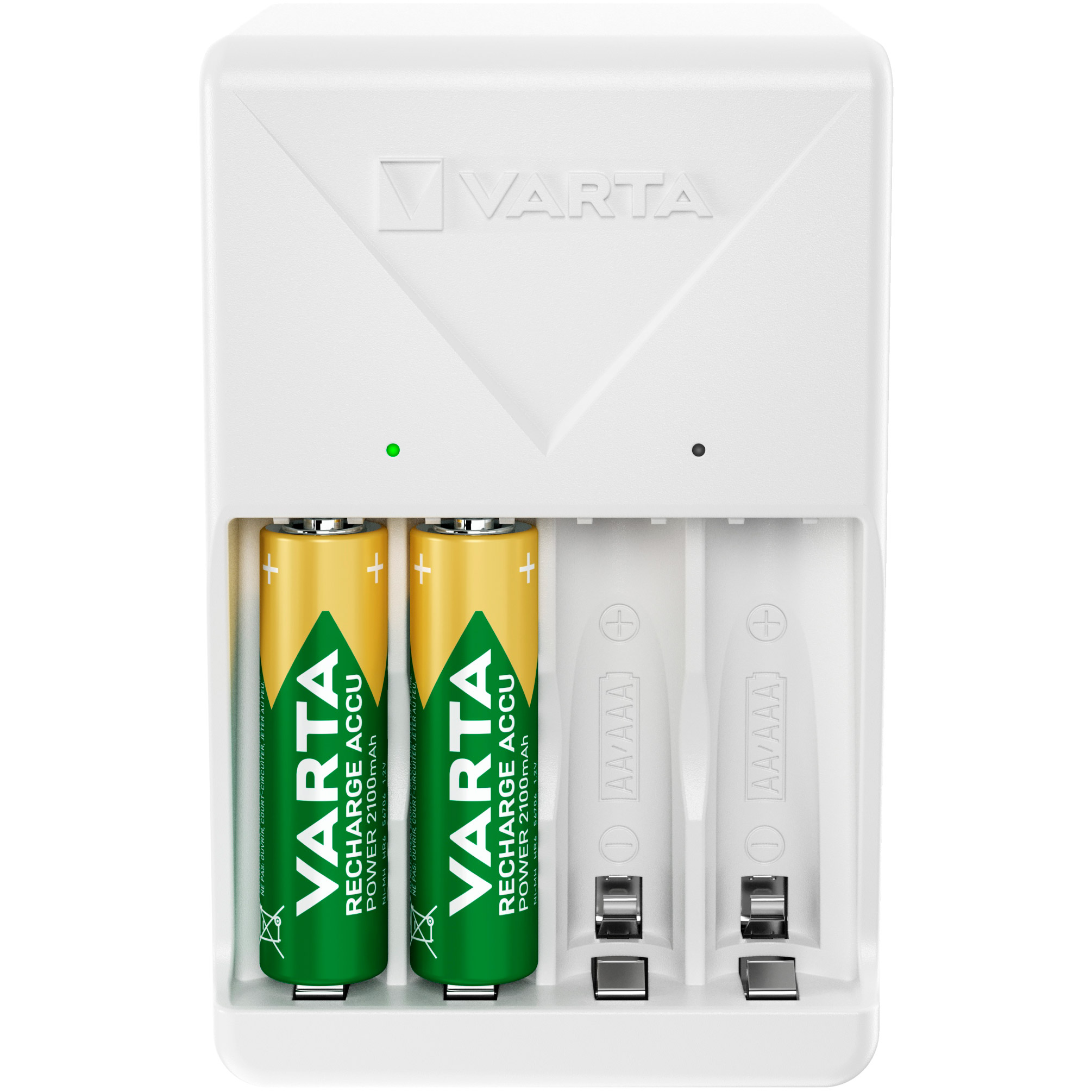 Зарядное устройство VARTA Plug Charger + 4xAA 2100mAh (57657 101 451)