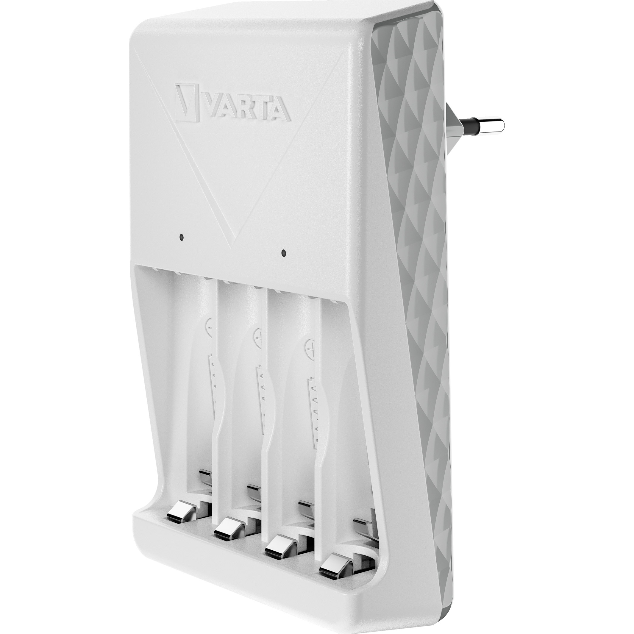 Зарядний пристрій VARTA Plug Charger White + 4xAA 2600mAh (57657 101 461)