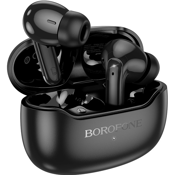 Навушники BOROFONE FQ1 Shine Black