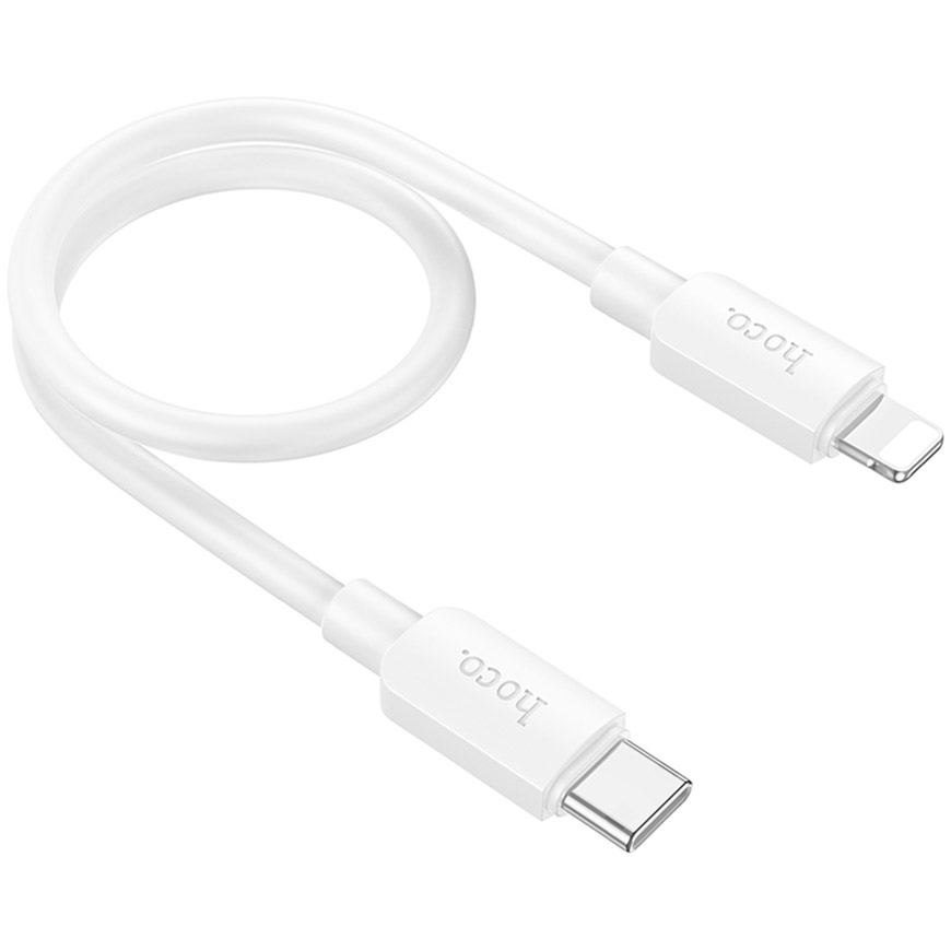 Кабель HOCO X96 Hyper Type-C to Lightning PD 20W 0.25м White