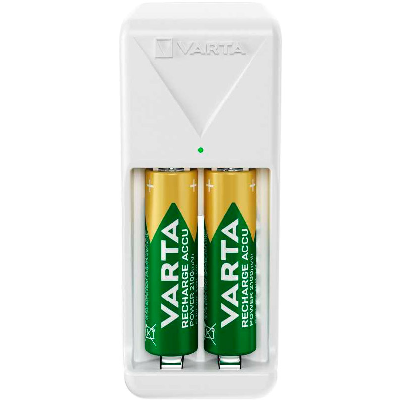 Зарядний пристрій VARTA Mini Charger + 2xAA 2100mAh Ni-MH (57656 101 451)