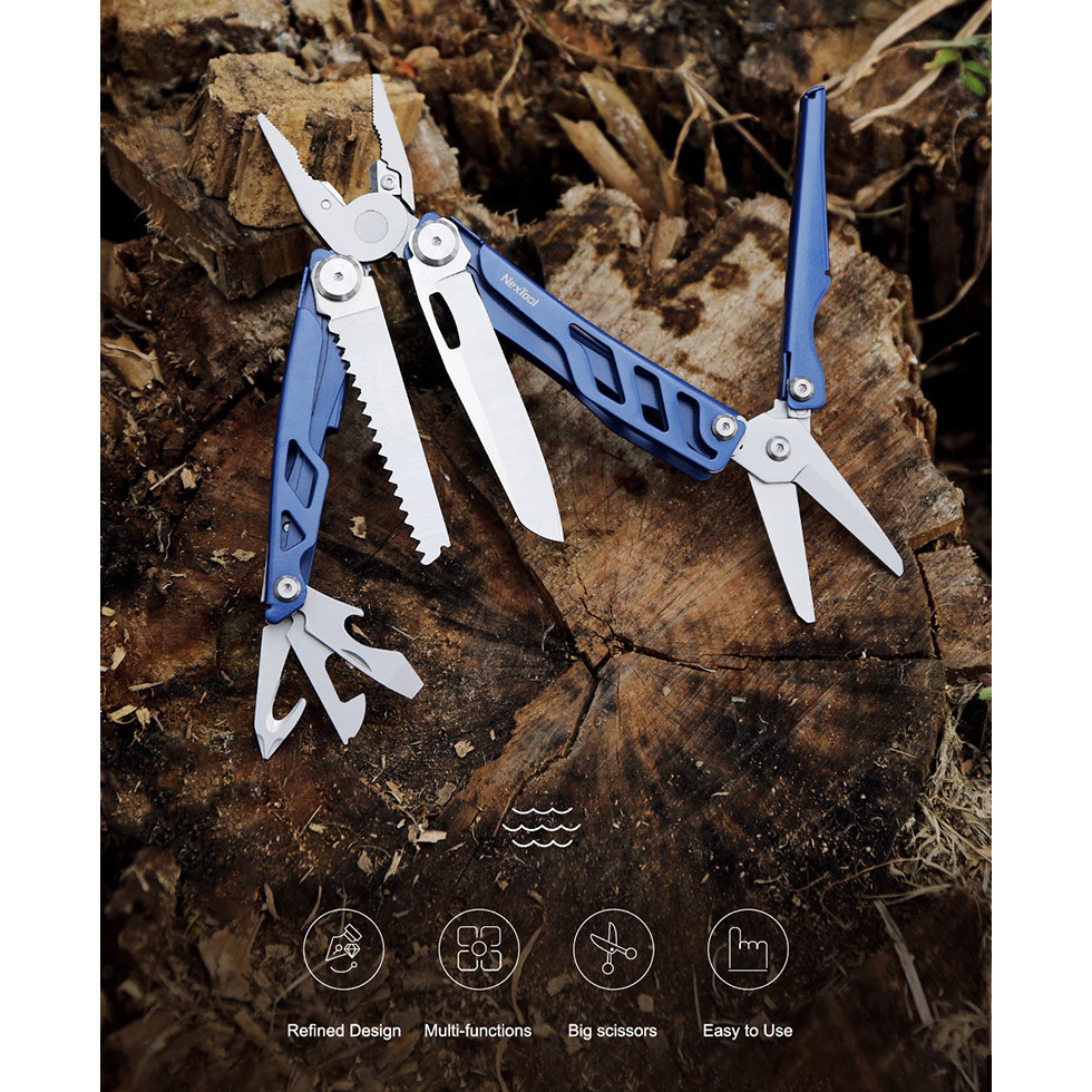 Мультитул NEXTOOL Flagship Pro Blue (NE20271)