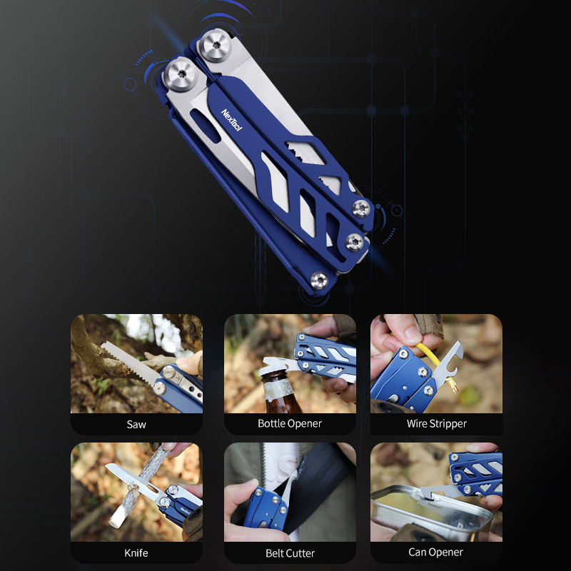 Мультитул NEXTOOL Flagship Pro Blue (NE20271)