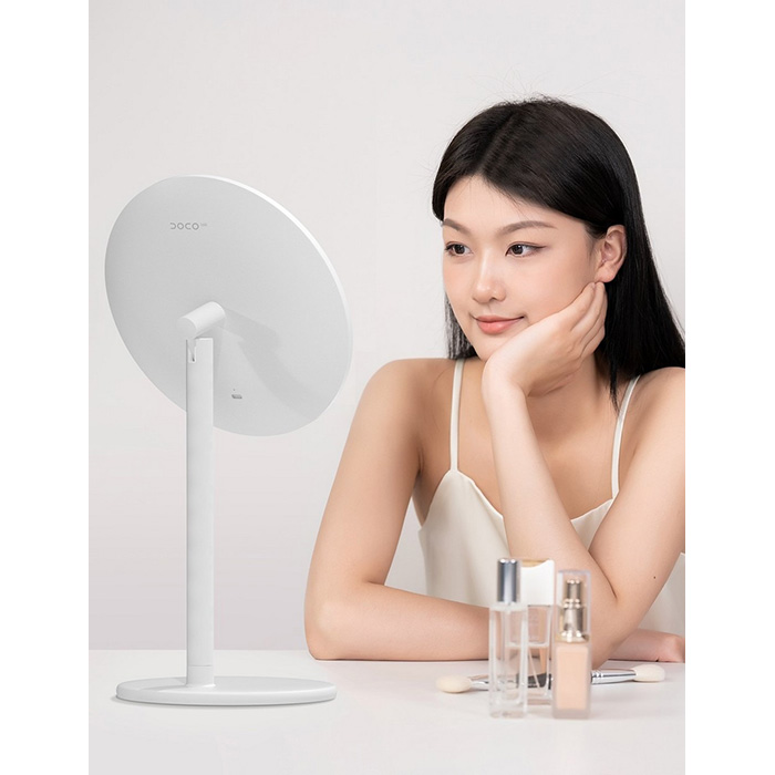 Косметическое зеркало XIAOMI DOCO Daylight Mirror DM005 White