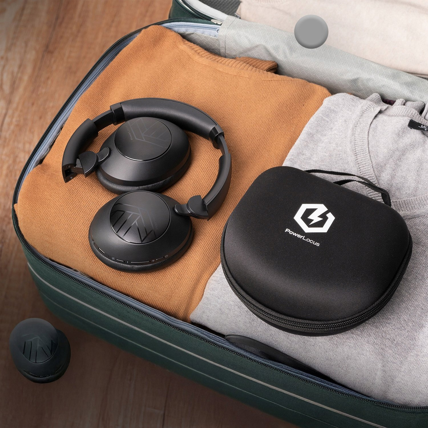 Навушники POWERLOCUS Orion Black