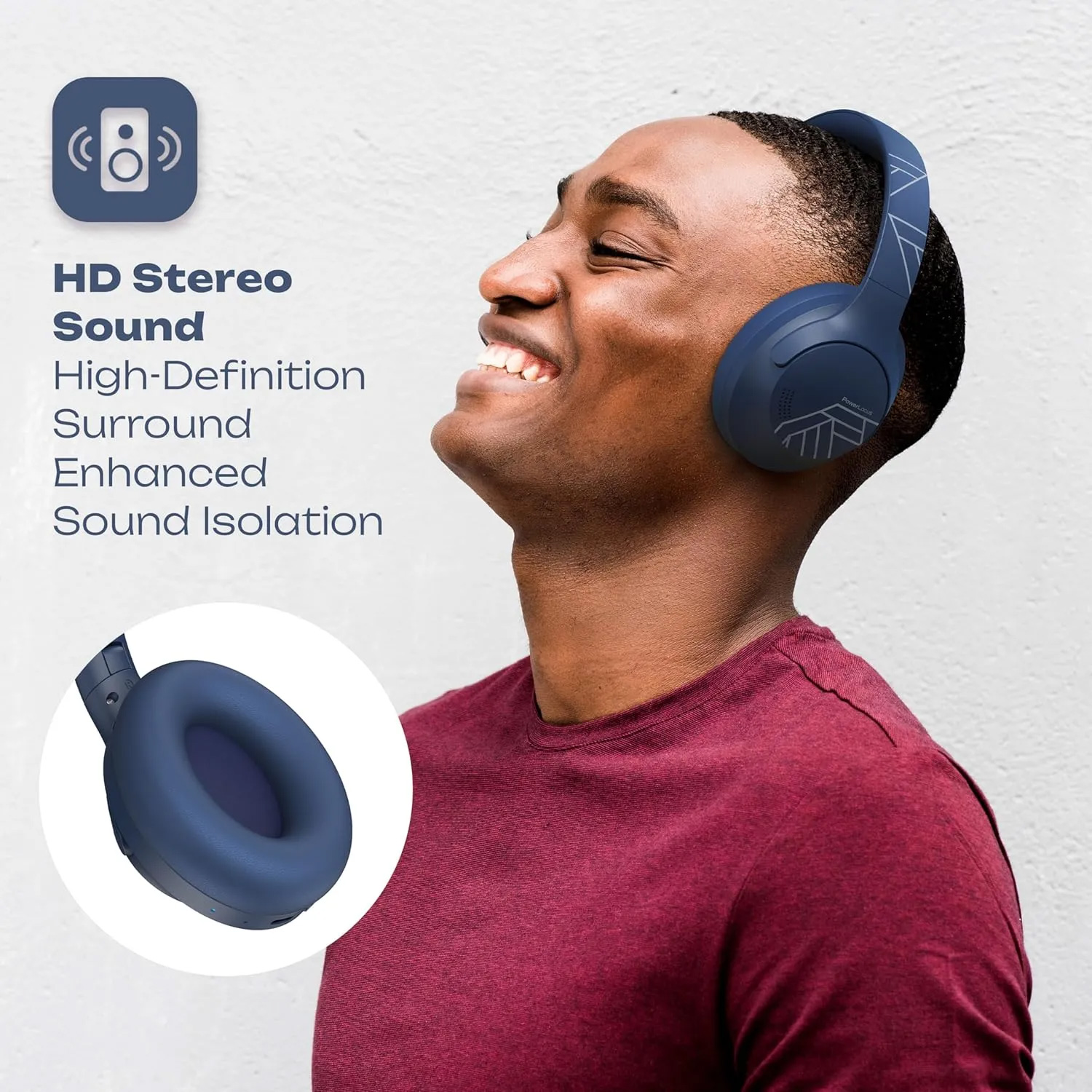 Наушники POWERLOCUS P3 Blue