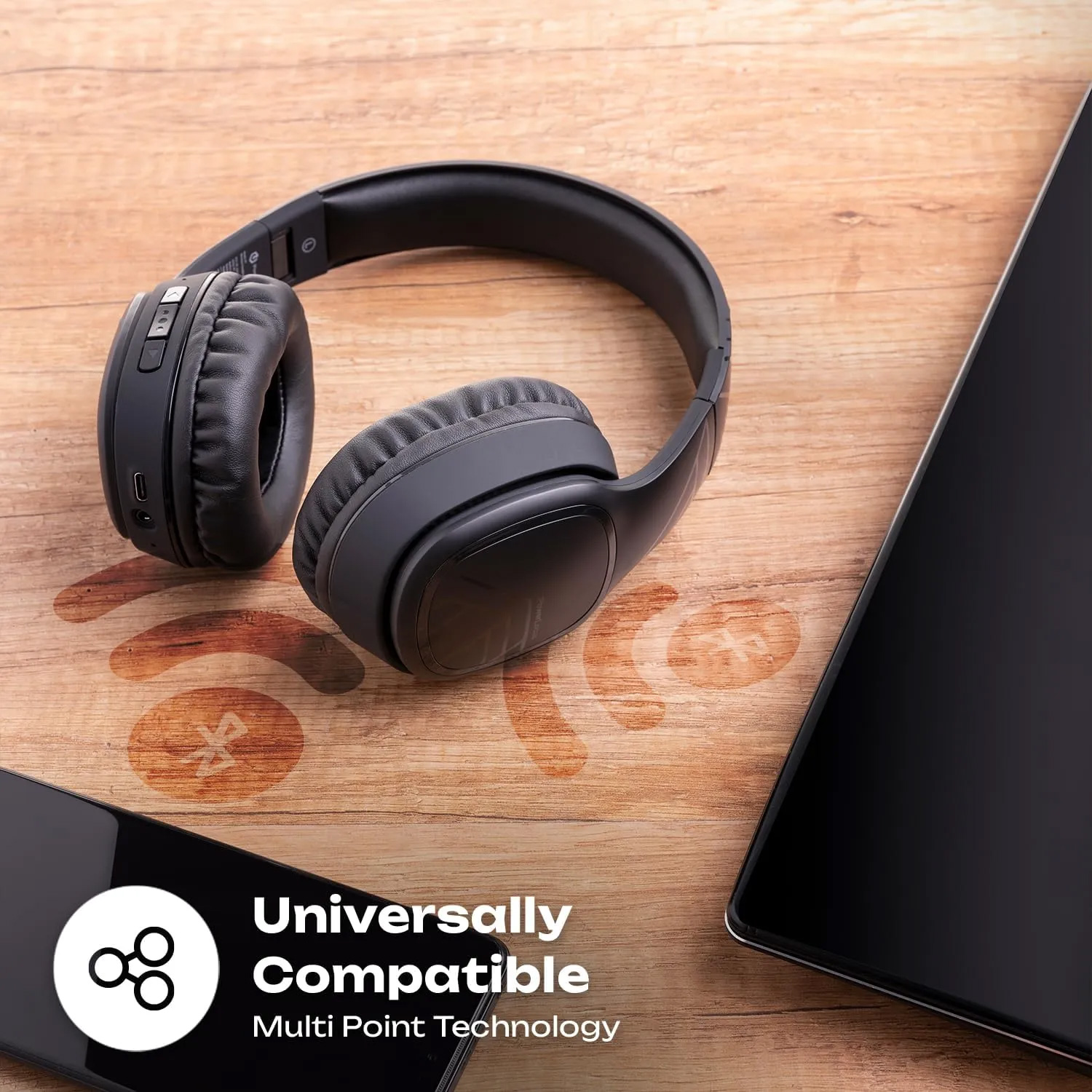 Наушники POWERLOCUS P7 Black