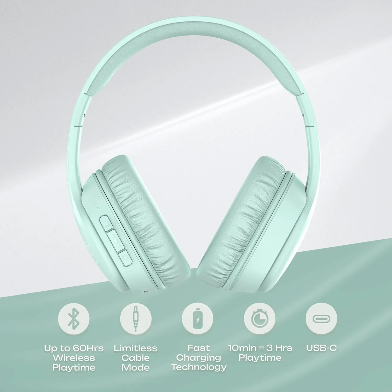 Наушники POWERLOCUS P7 Mint