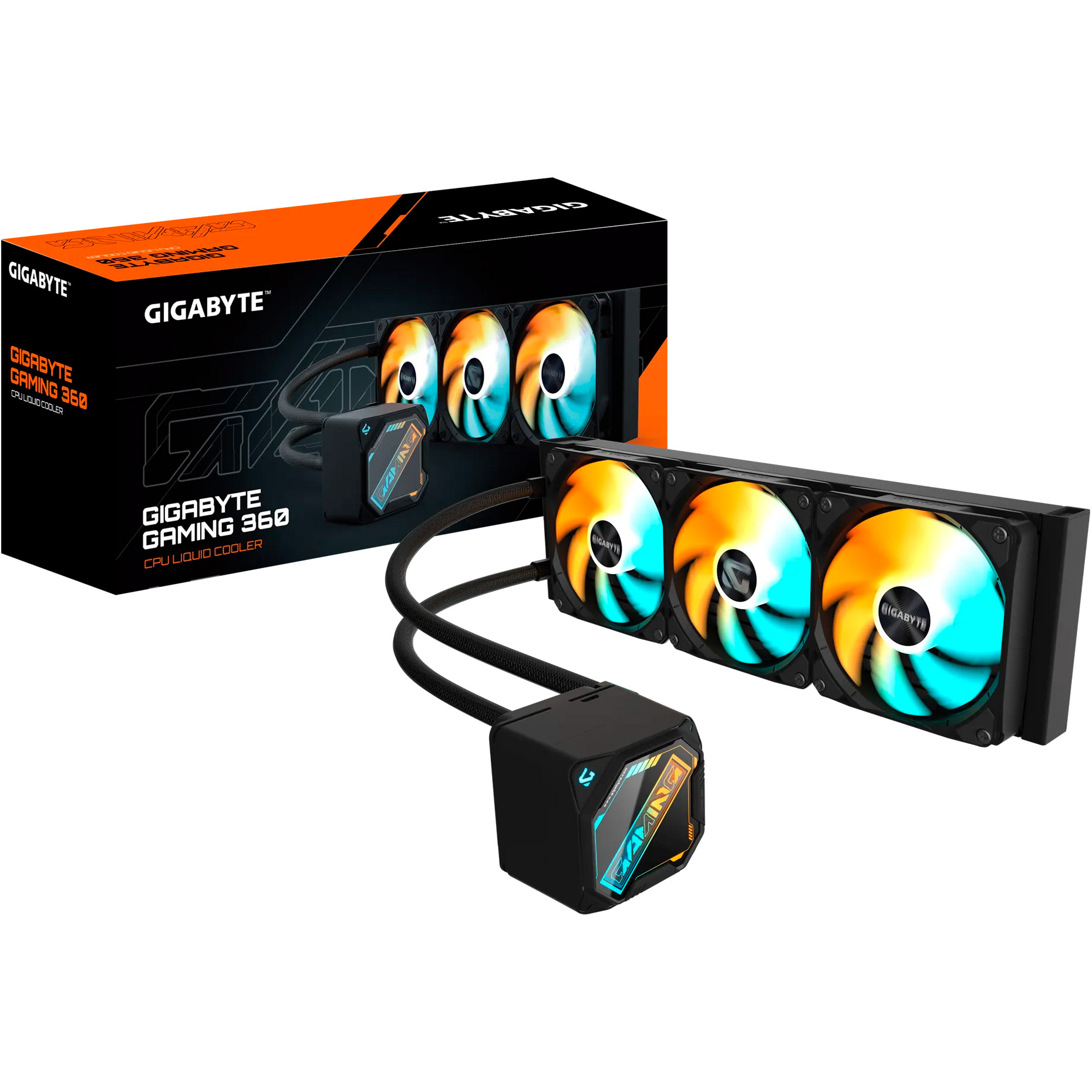 Система водяного охлаждения GIGABYTE Gaming 360 Black