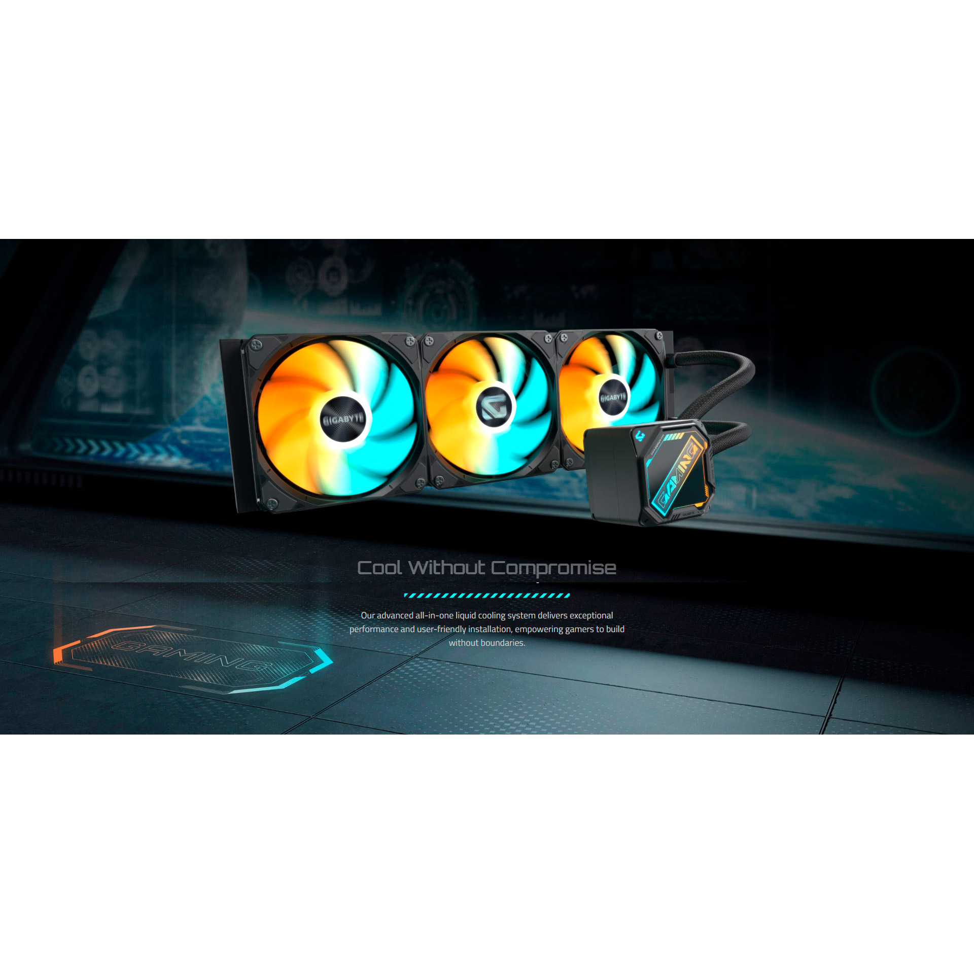 Система водяного охлаждения GIGABYTE Gaming 360 Black