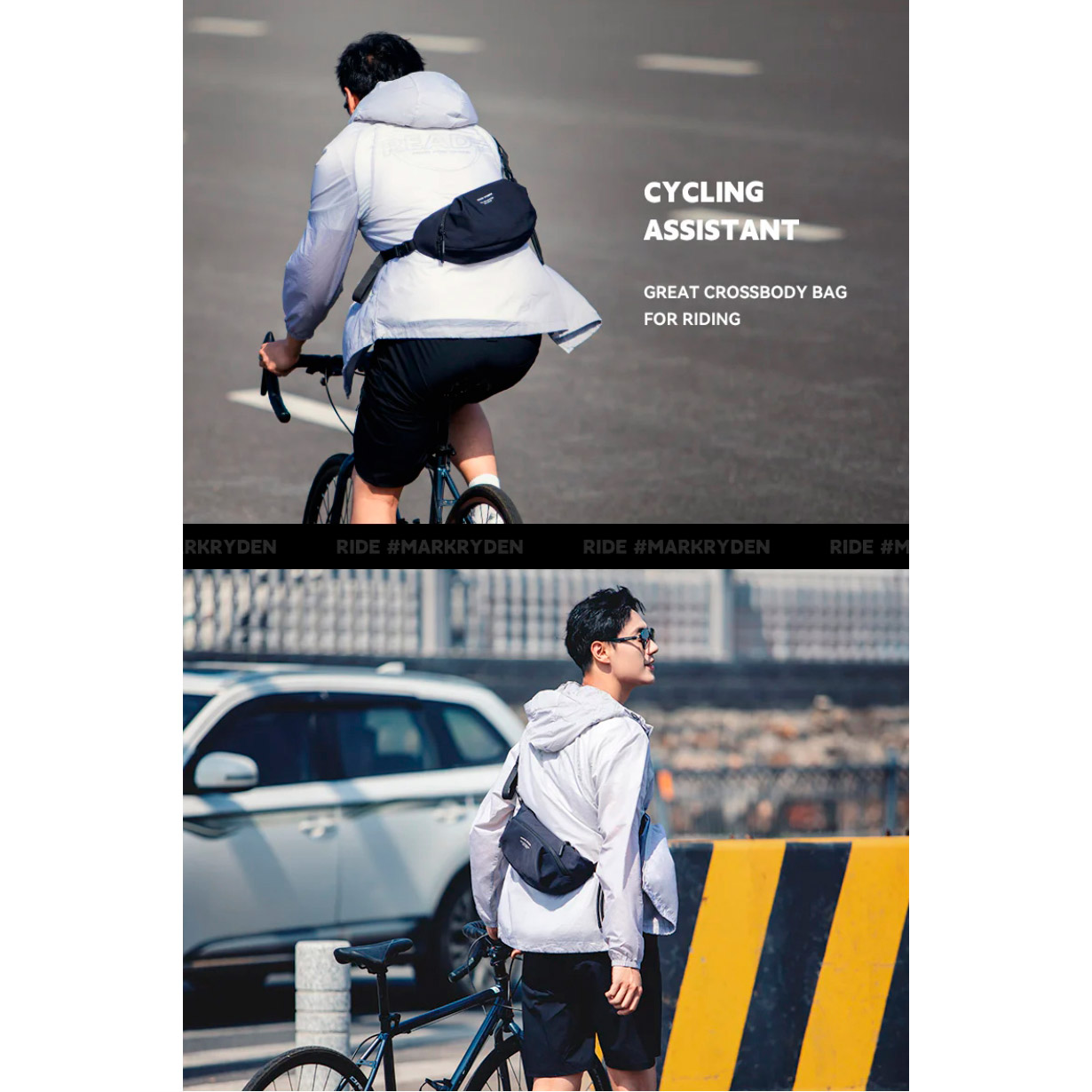 Сумка на пояс MARK RYDEN Glide MR520 Fashion Gray