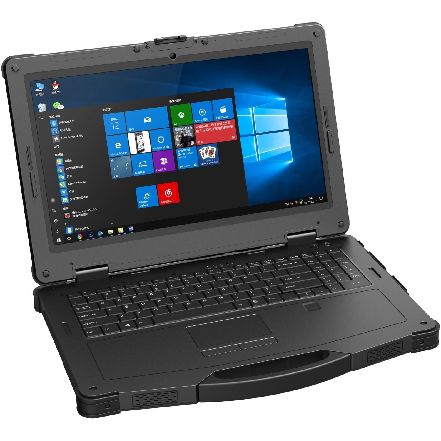 Защищённый ноутбук AGN X15A Black (AGN_X15A_I5_12TH_16_512)