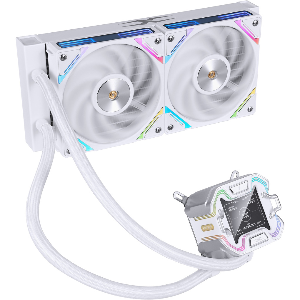 Система водяного охлаждения 1STPLAYER X-240 White