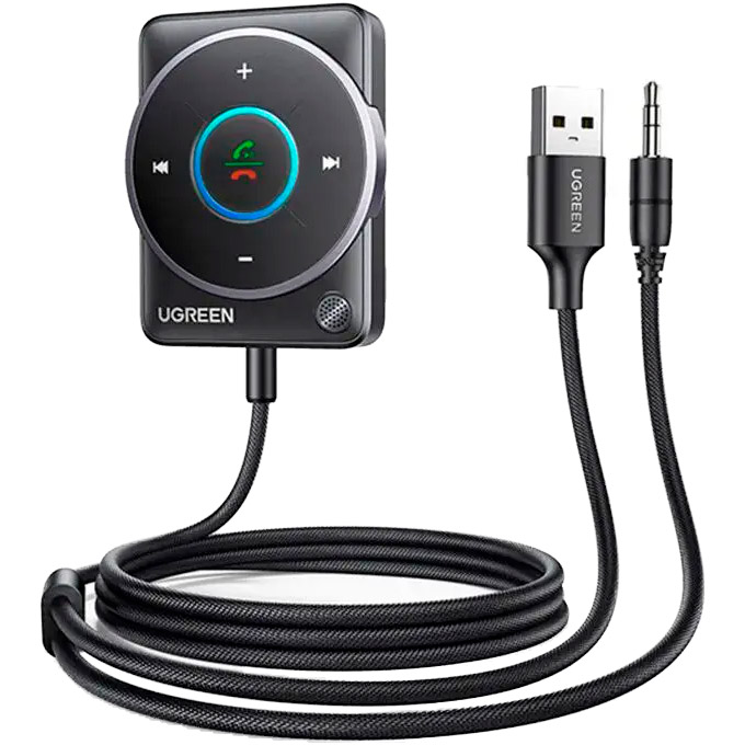 Bluetooth аудіо адаптер UGREEN CM723 Bluetooth 5.4 Car Audio Receiver (35002)
