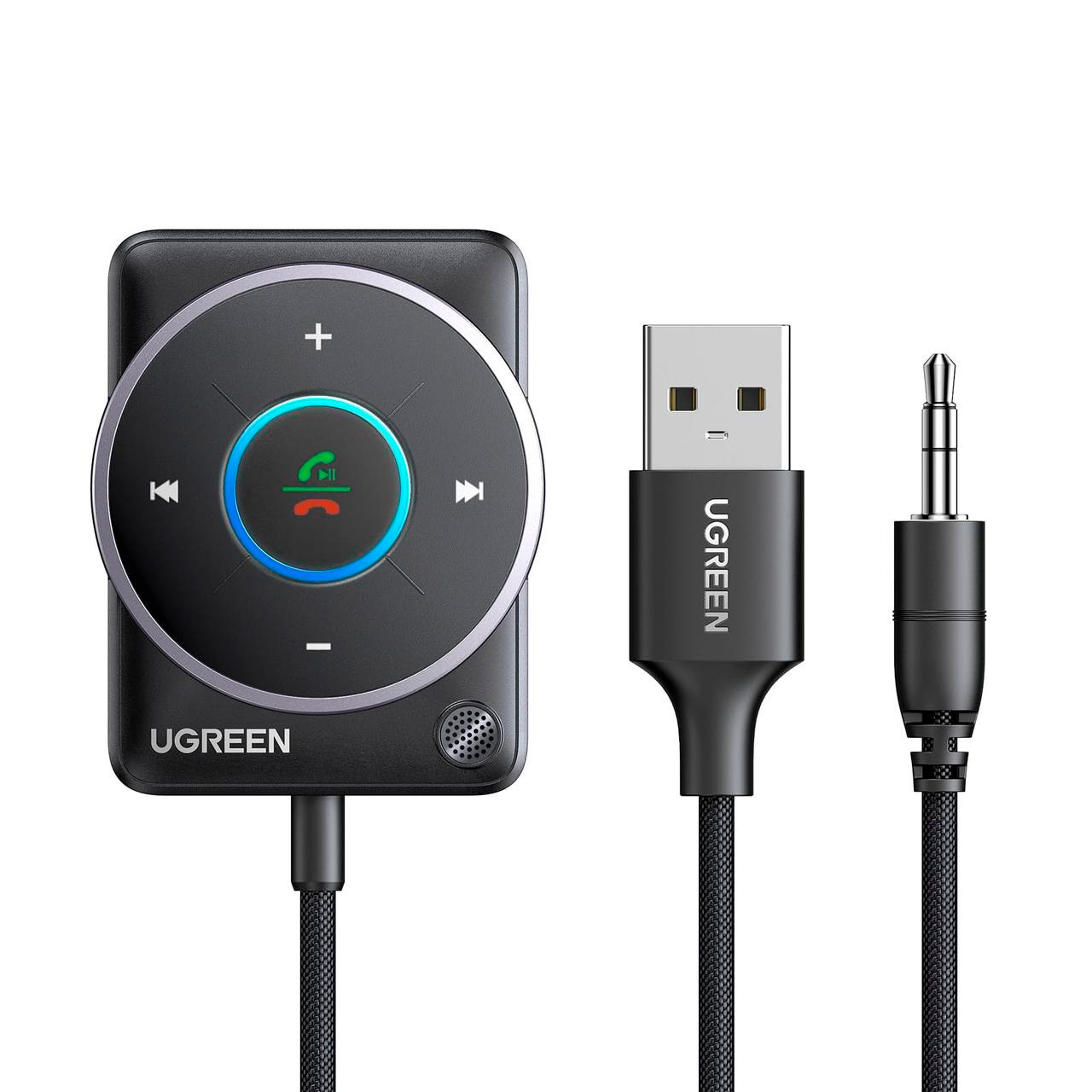 Bluetooth аудіо адаптер UGREEN CM723 Bluetooth 5.4 Car Audio Receiver (35002)