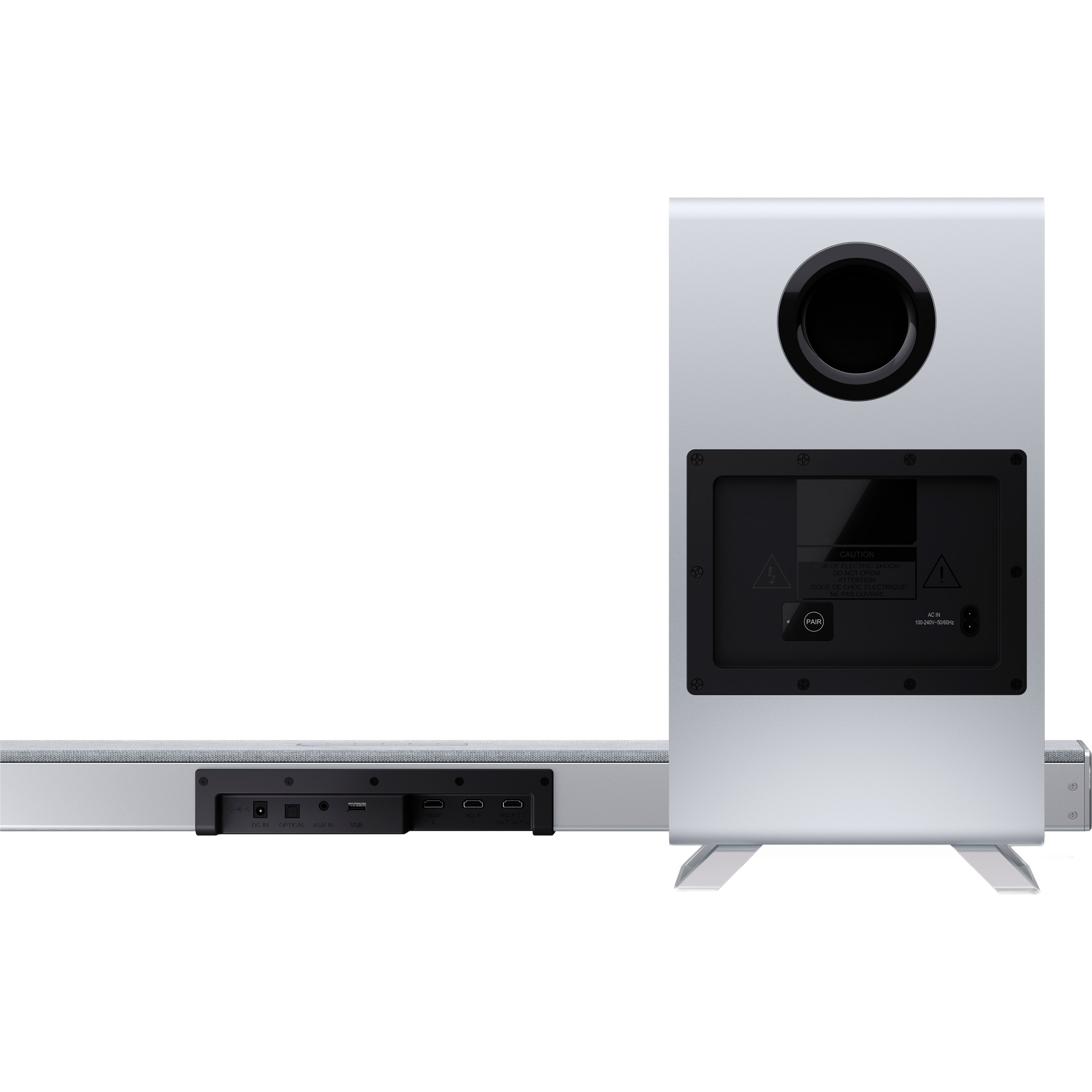 Саундбар с беспроводным сабвуфером SHARP HT-SBW53121 Satin Silver