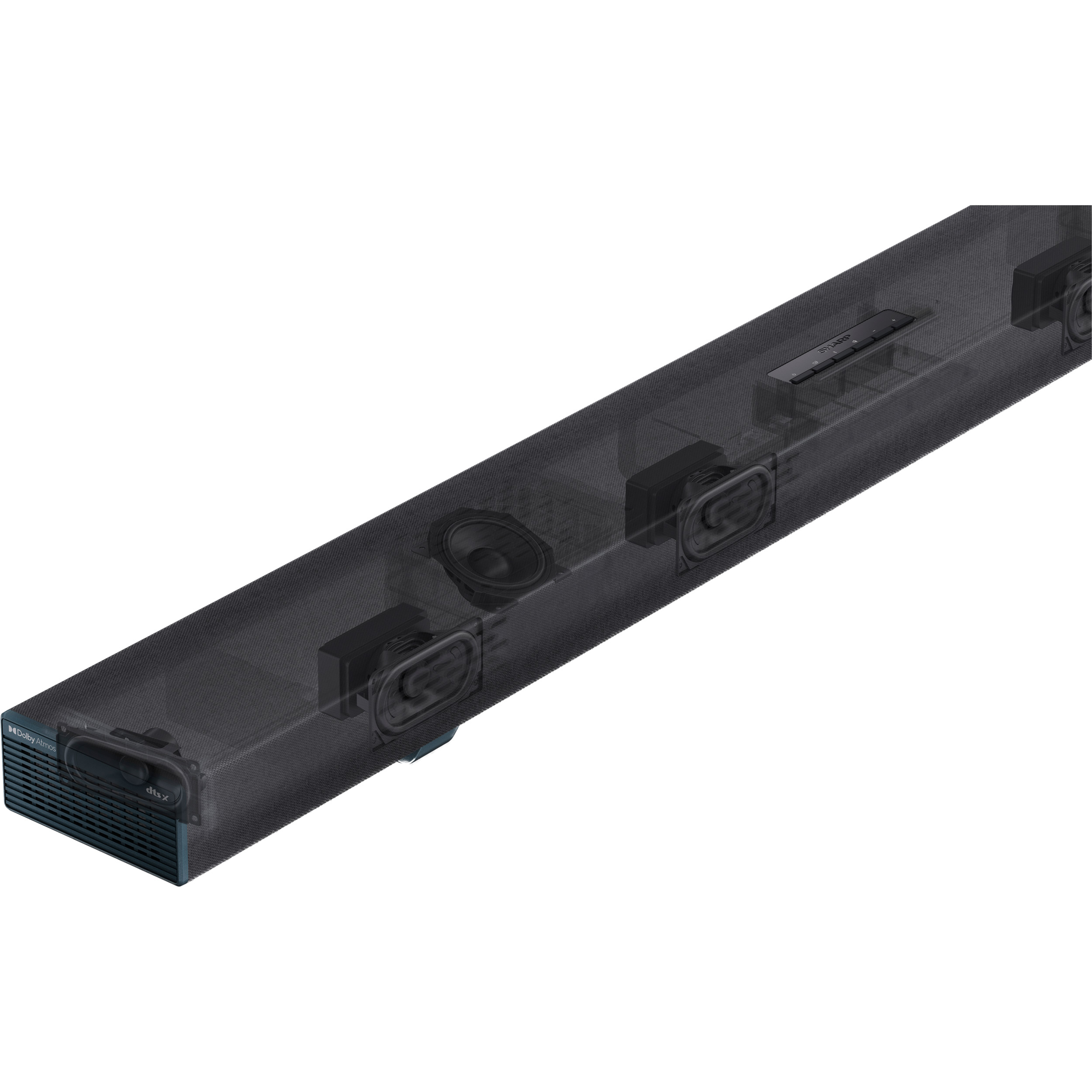 Саундбар с беспроводным сабвуфером SHARP HT-SBW55121 Aegean Blue