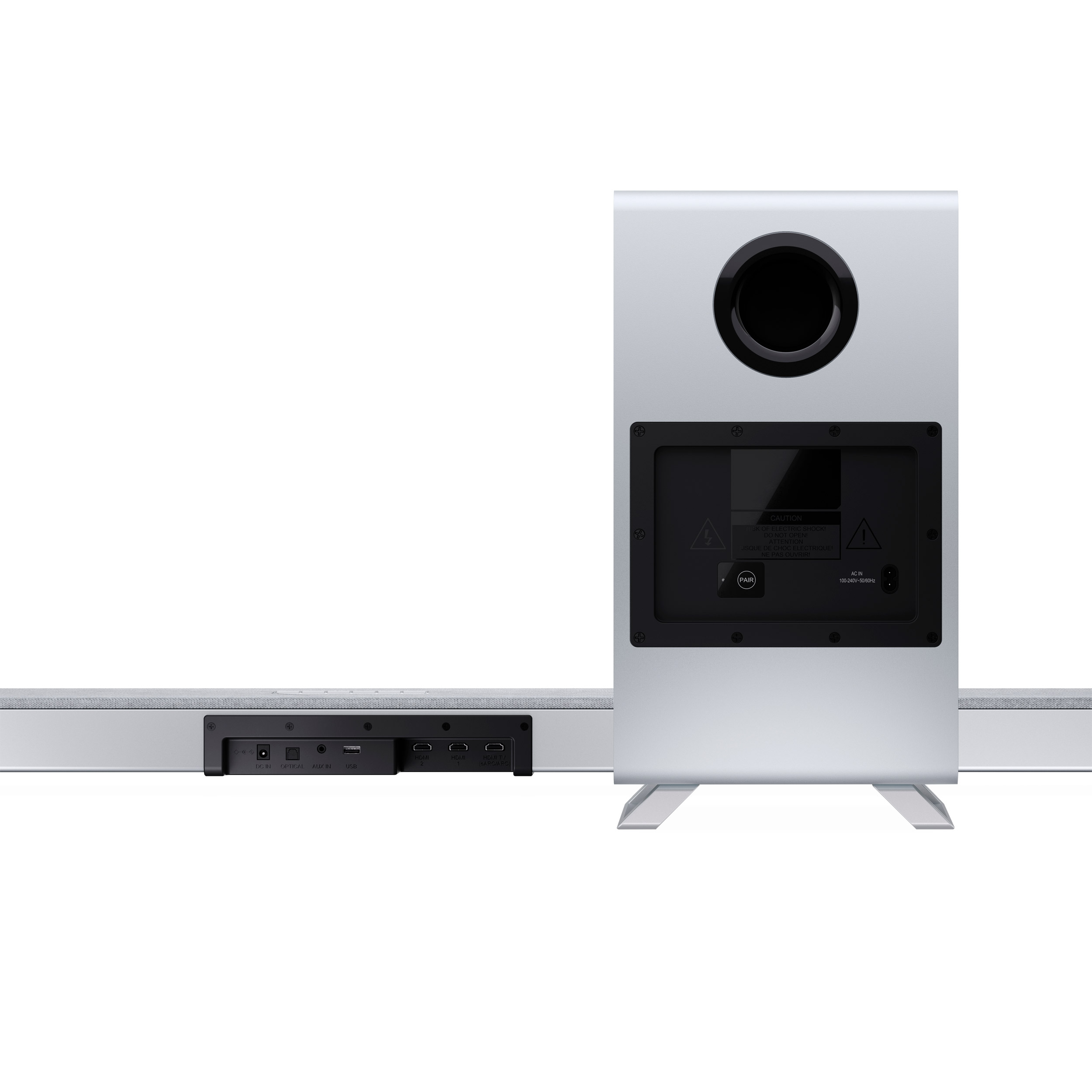 Саундбар с беспроводным сабвуфером SHARP HT-SBW55121 Satin Silver