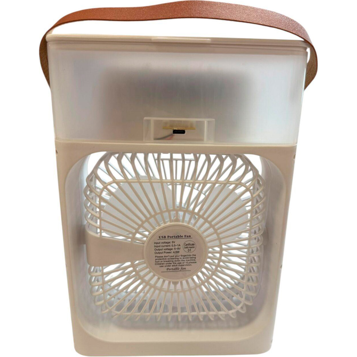 Настільний портативний вентилятор XOKO Mini Cooling Fan F1000 White