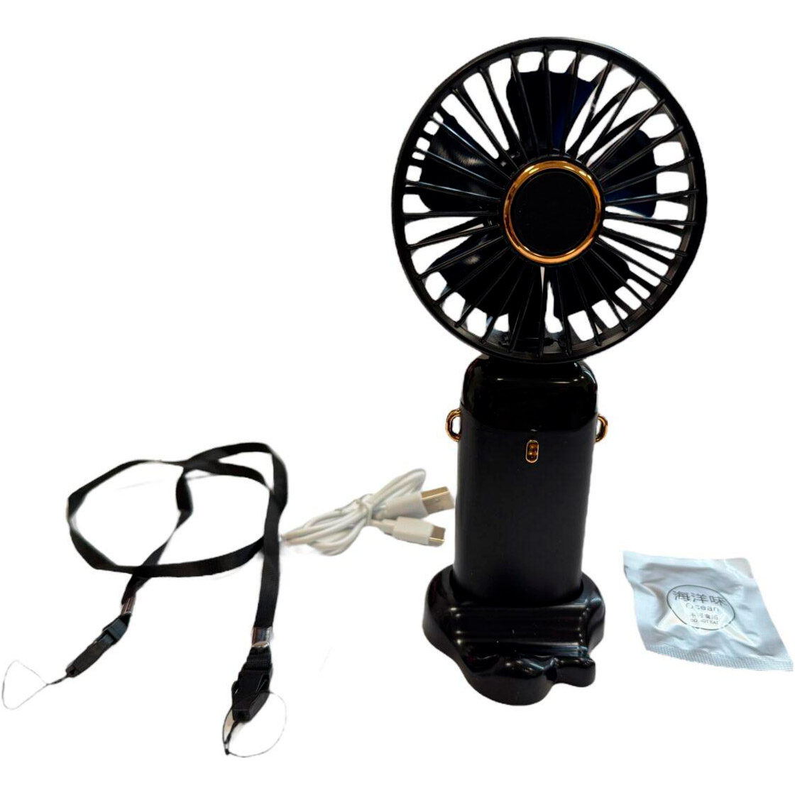 Портативний ручний вентилятор XOKO F03 Digital Display Hendheld Fan Black