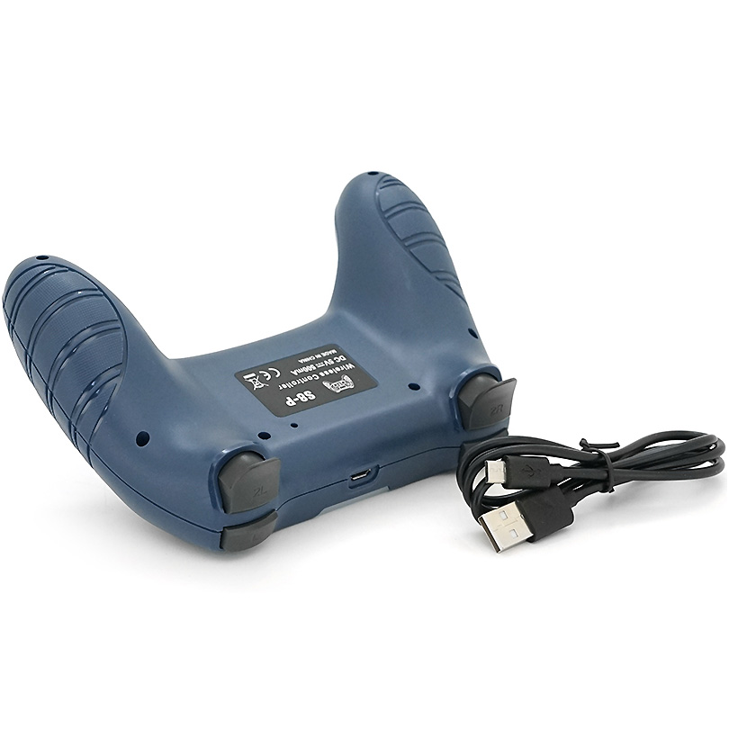 Геймпад BRAZZERS S8-P for PS4 Wireless DOUBLE-motor vibration 4 Dark Blue
