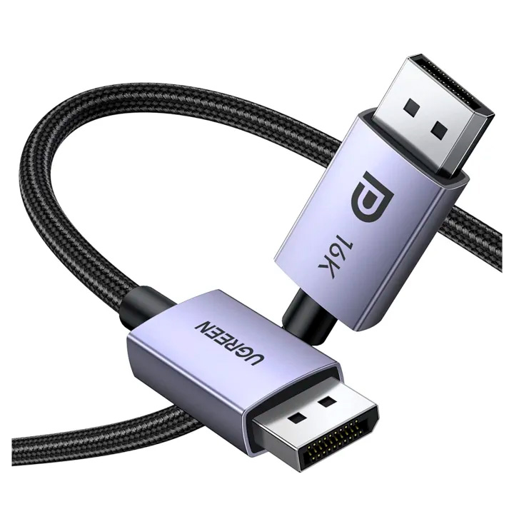 Кабель UGREEN DP118 16K DisplayPort 3м Gray (25862)