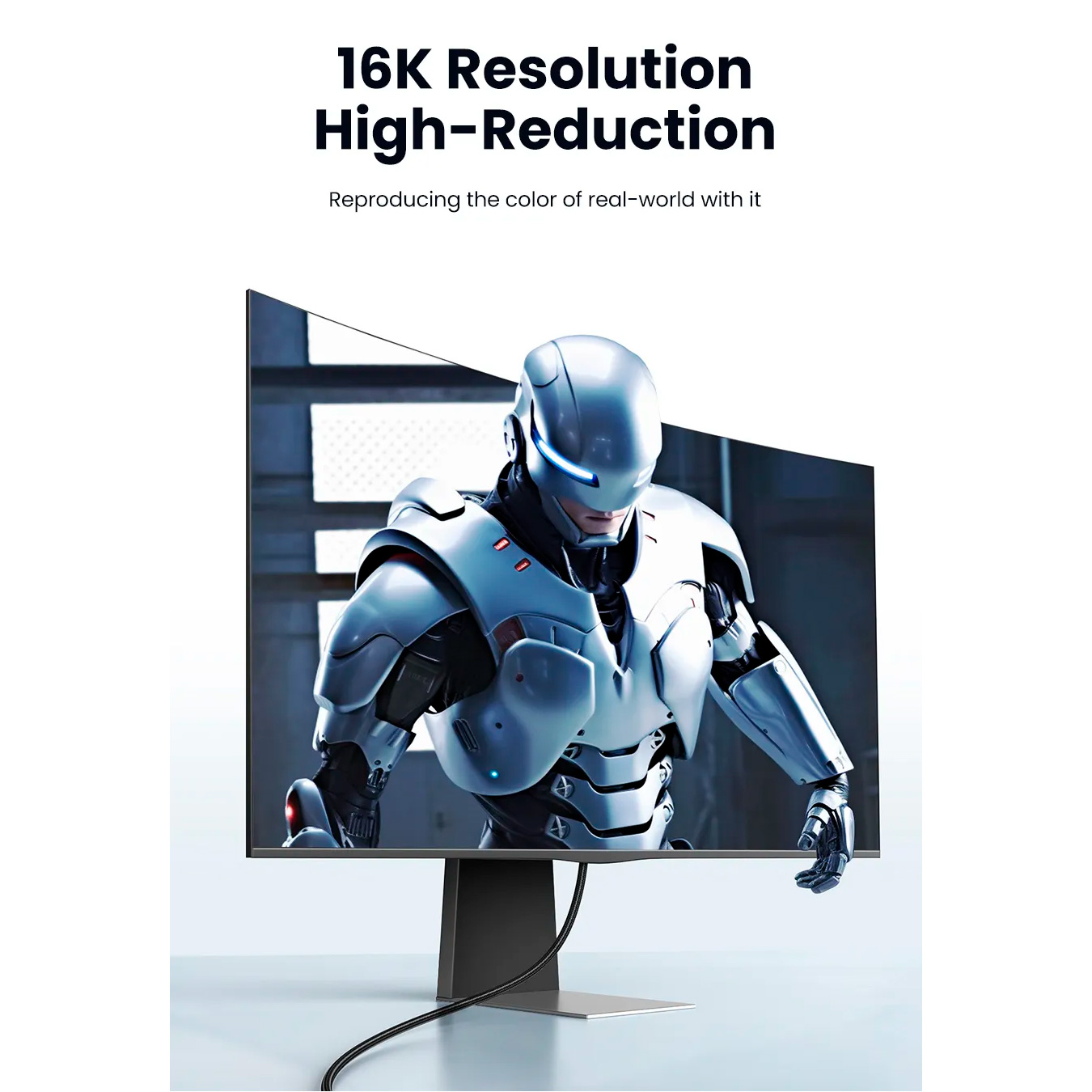 Кабель UGREEN DP118 16K DisplayPort 3м Gray (25862)