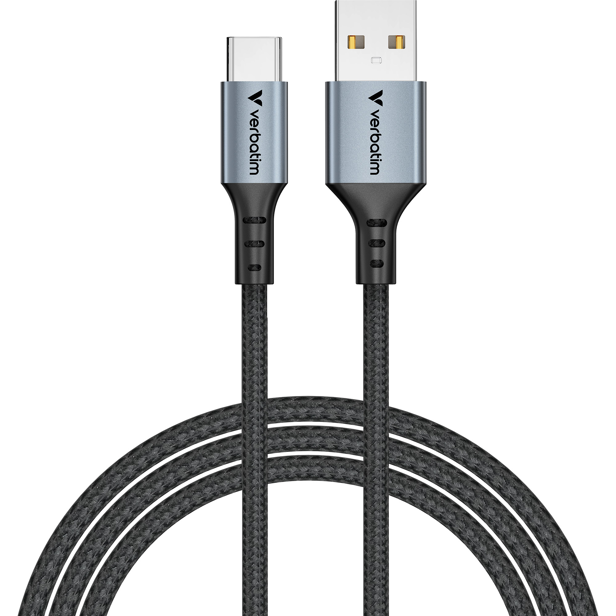 Кабель VERBATIM Sync & Charge USB-A to Type-C 1.2м Black (31843)
