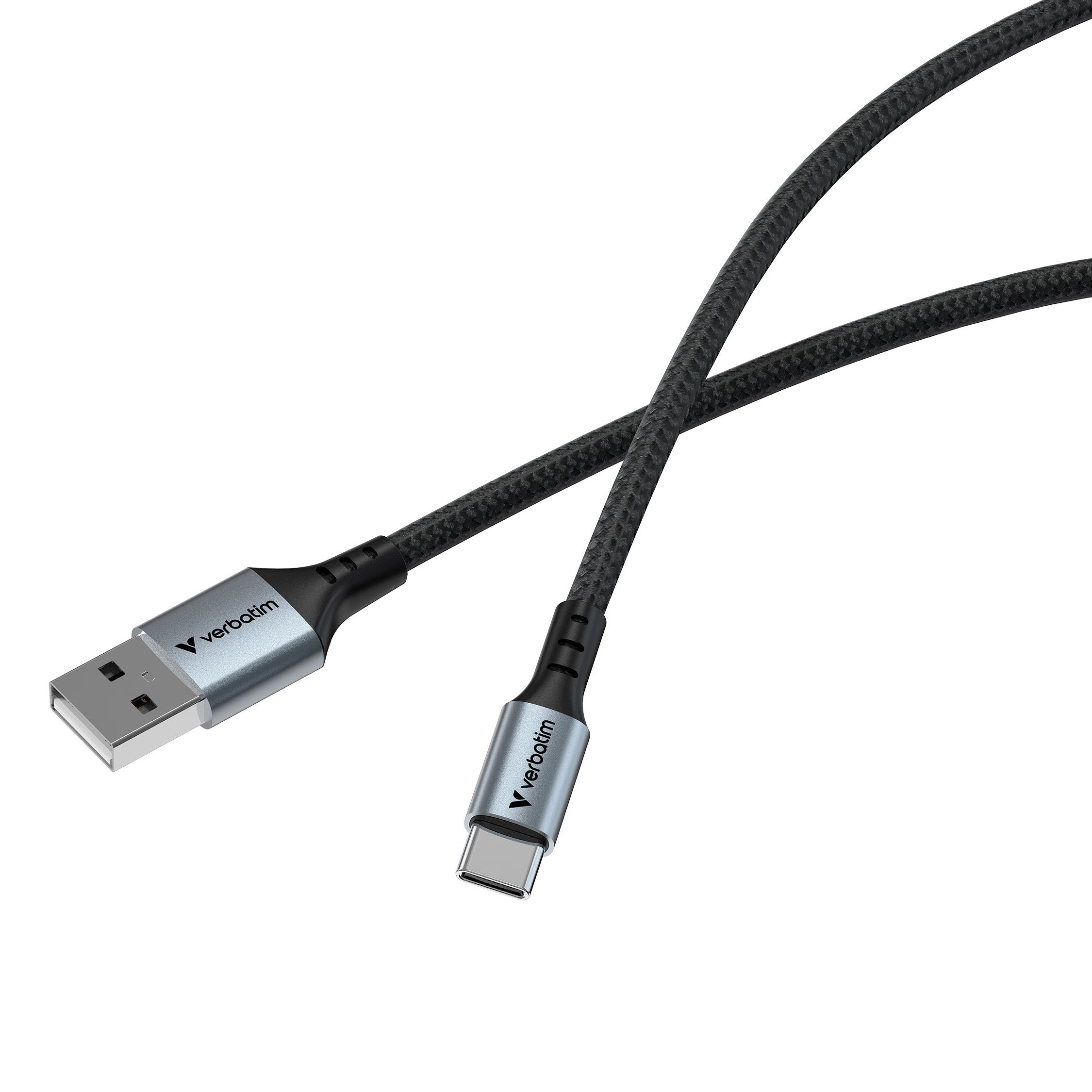 Кабель VERBATIM Sync & Charge USB-A to Type-C 1.2м Black (31843)