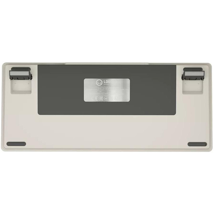 Клавіатура бездротова LORGAR KBP7075W Beige (LRG-KBP7075W-RT-US)