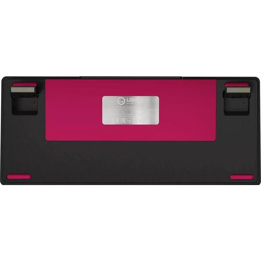 Клавиатура беспроводная LORGAR KBP7075W Black/Red (LRG-KBP7075W-BK-US)