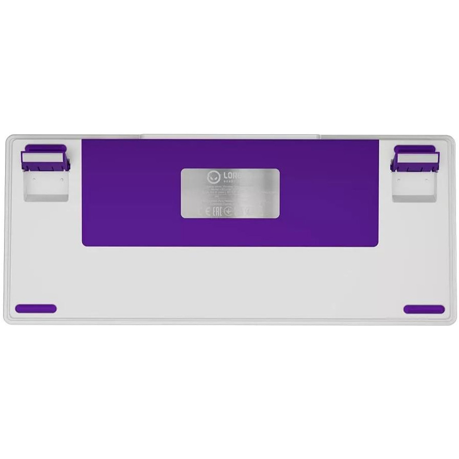 Клавіатура бездротова LORGAR KBP7075W White (LRG-KBP7075W-WH-US)