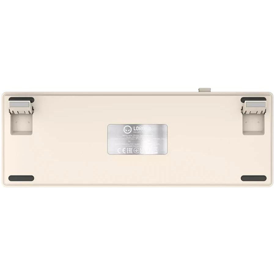 Клавіатура бездротова LORGAR KBP70MW Beige (LRG-KBP70MW-RT-US)