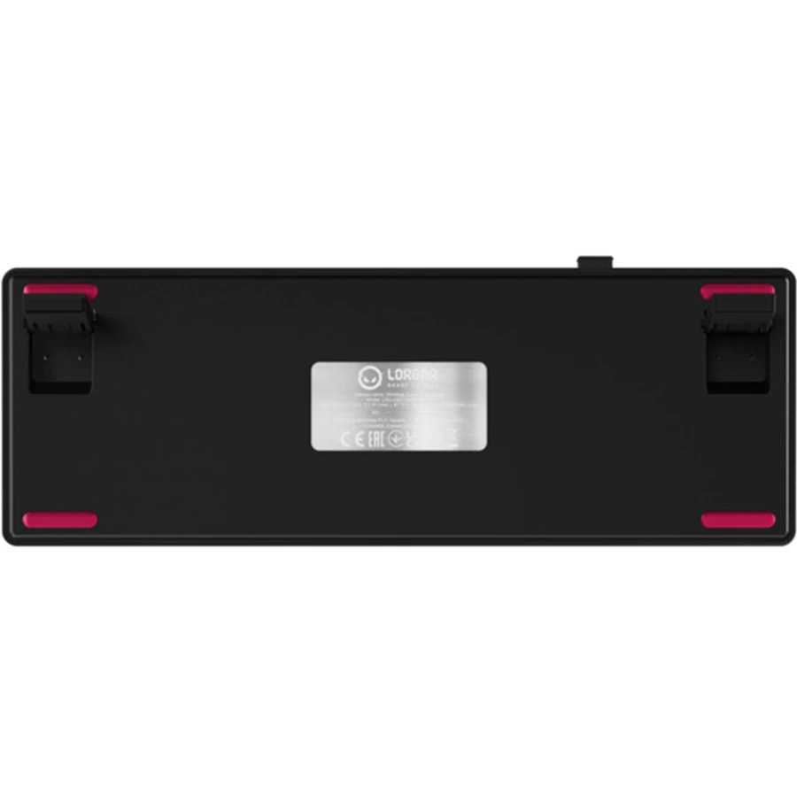 Клавиатура беспроводная LORGAR KBP70MW Black/Red (LRG-KBP70MW-BK-US)