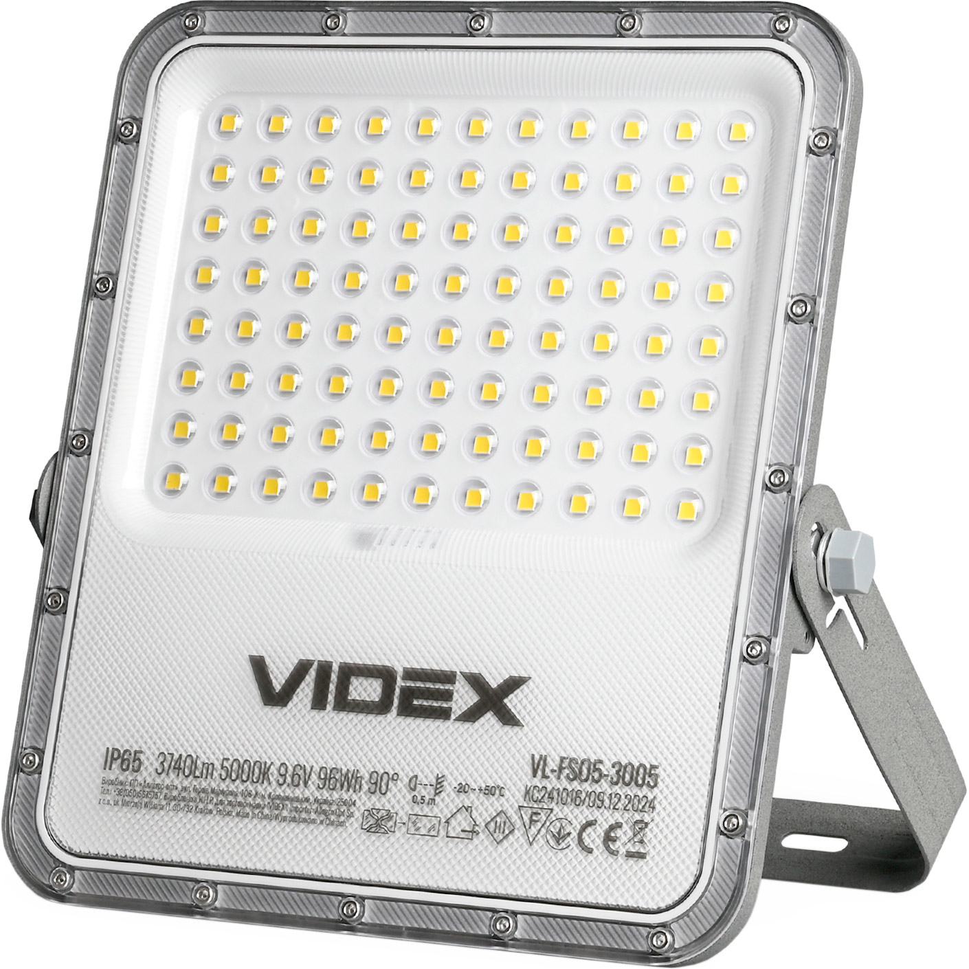 Прожектор LED на солнечной батарее VIDEX VL-FSO5-3005 5000K