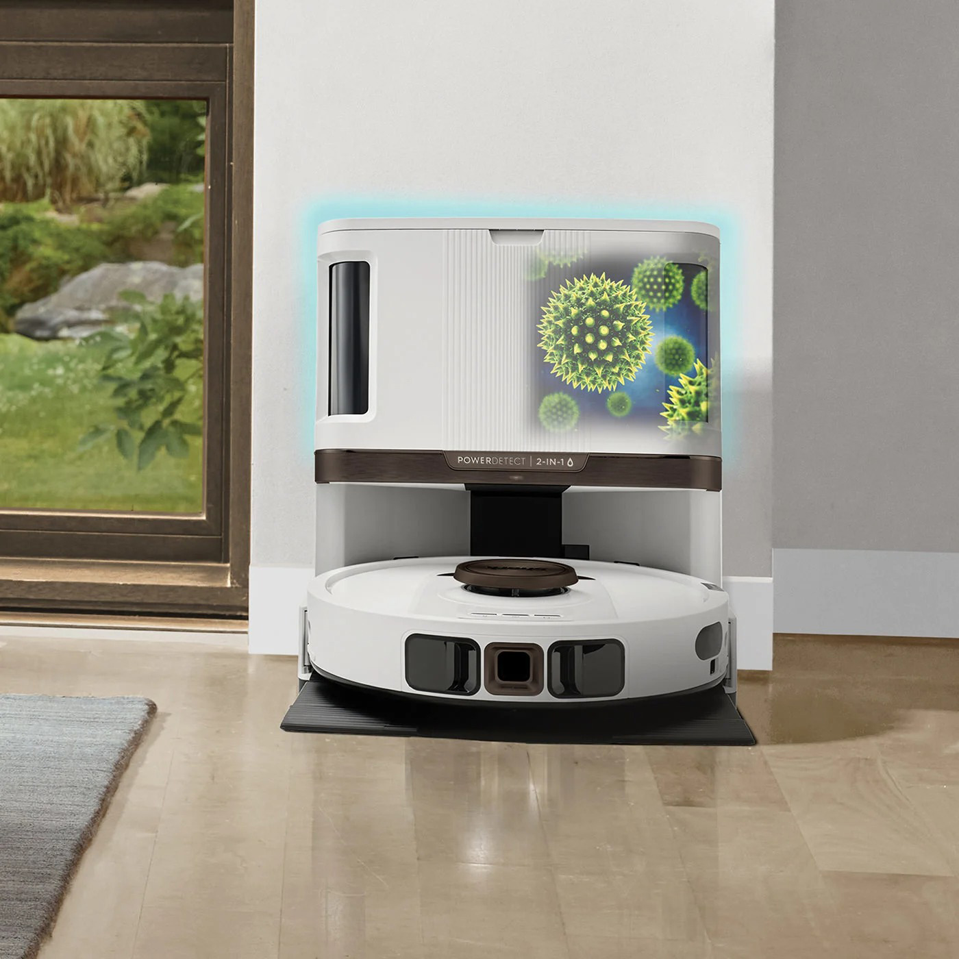 Робот-пилосос SHARK PowerDetect NeverTouch Pro 2-in-1 (RV2800ZEEUWH)