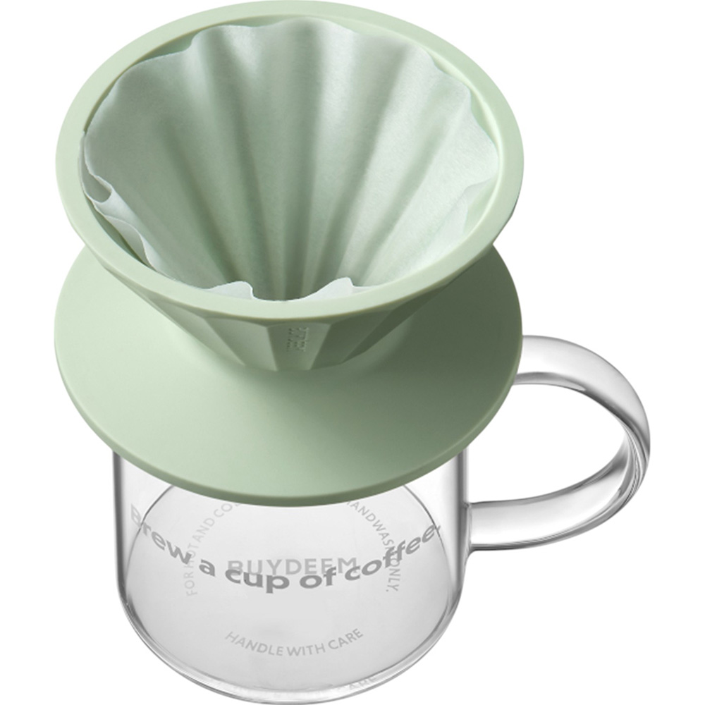 Набір для пуровера BUYDEEM CD1024 Cozy Greenish 0.3л