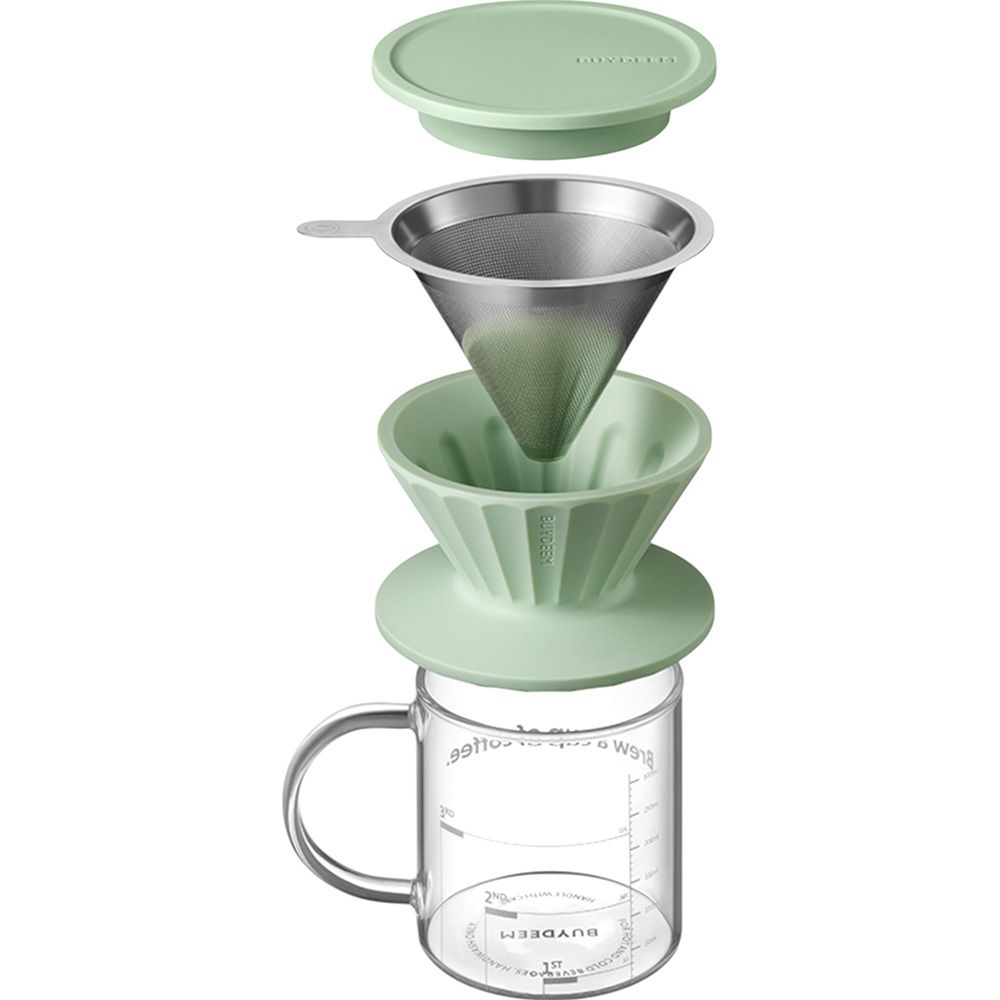Набір для пуровера BUYDEEM CD1024 Cozy Greenish 0.3л