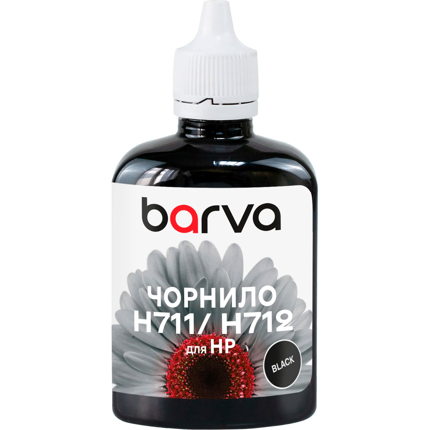 Чорнило BARVA для HP 711/712 100ml, Black (H711-853)