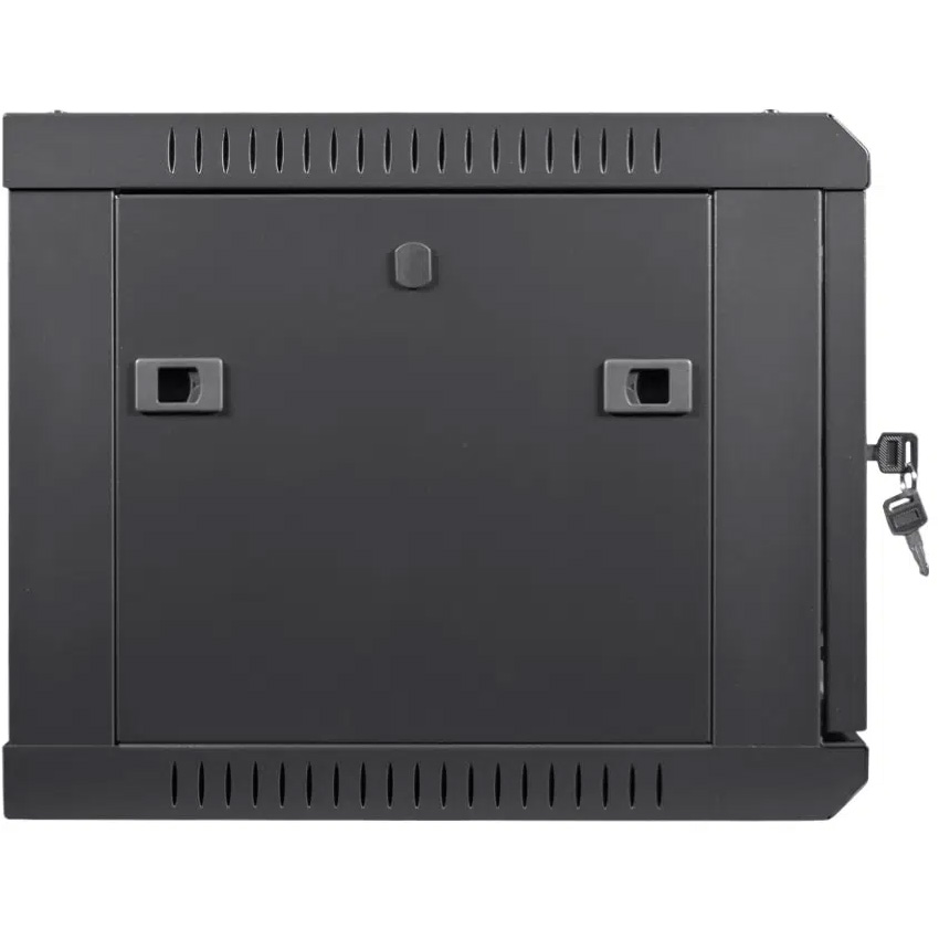 Настінна шафа 19" TRINIX TRX-6U/600X450X370 Black (6U, 600x450мм, RAL9004)