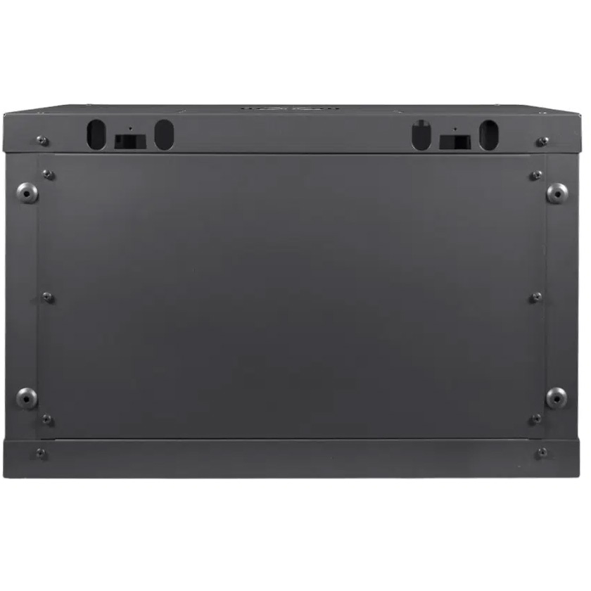 Настінна шафа 19" TRINIX TRX-6U/600X450X370 Black (6U, 600x450мм, RAL9004)