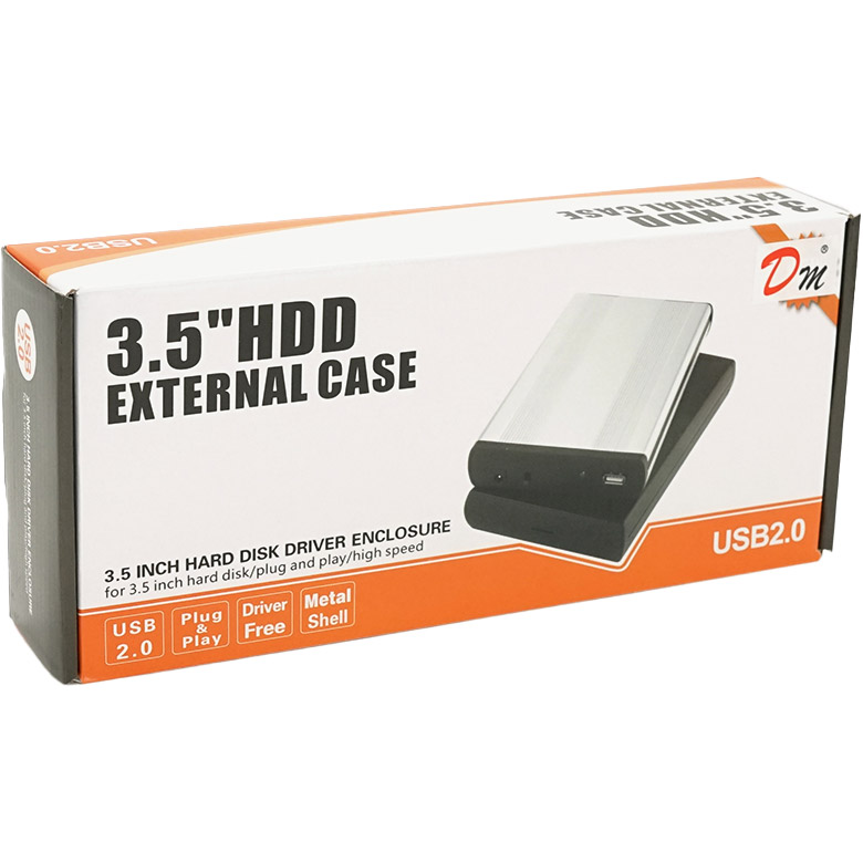 Карман внешний VOLTRONIC 3520SBL 3.5" HDD to USB2.0 Black