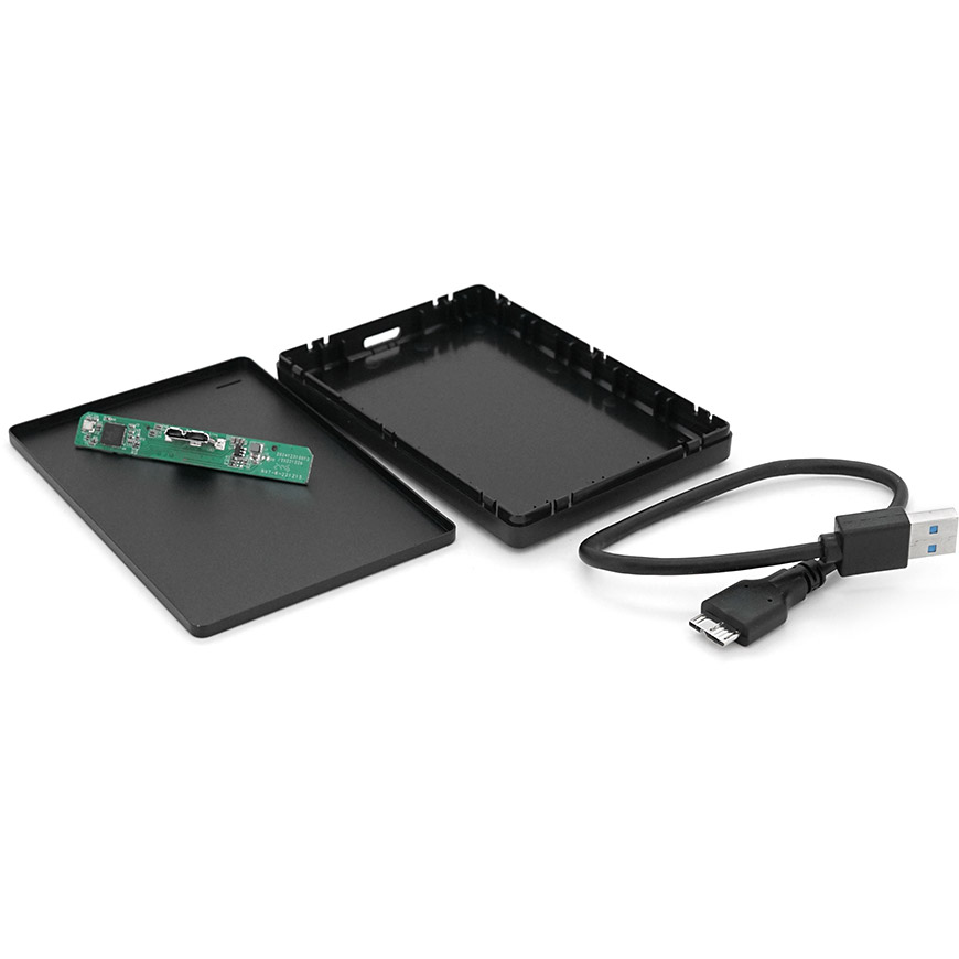 Карман внешний VOLTRONIC Z207 3.0 2.5" SATA to USB3.0 Black
