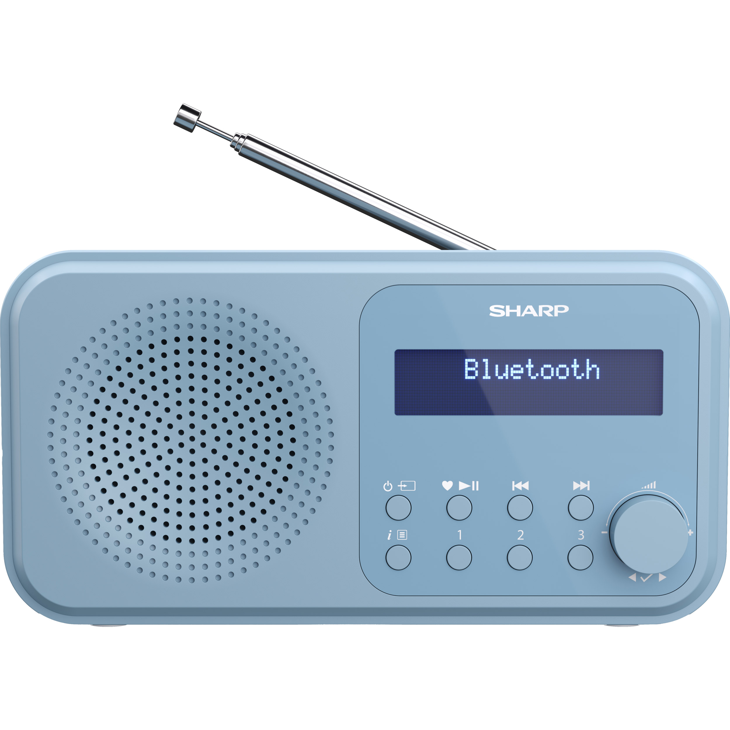 Портативний радіоприймач SHARP DR-P420 Steel Blue