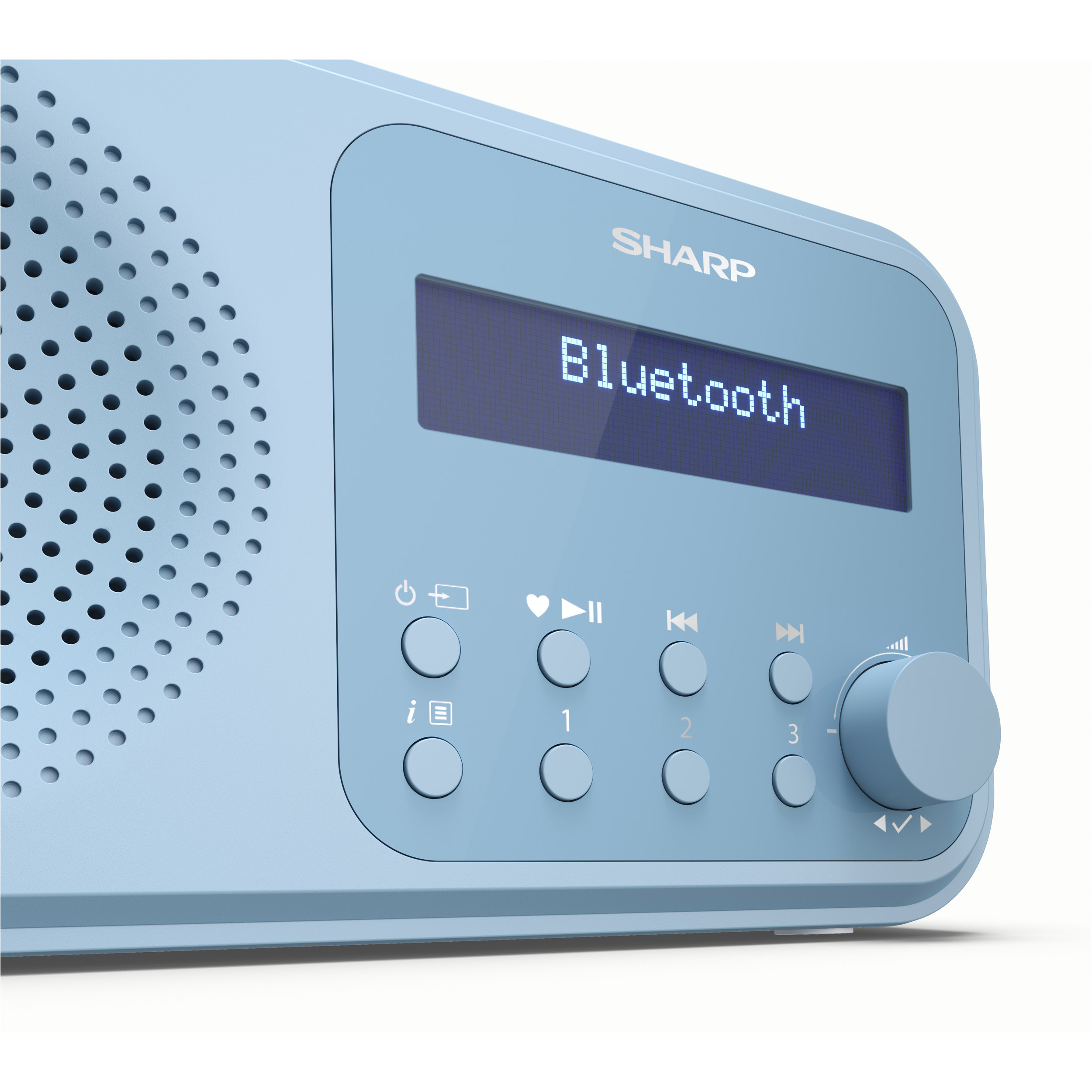 Портативний радіоприймач SHARP DR-P420 Steel Blue