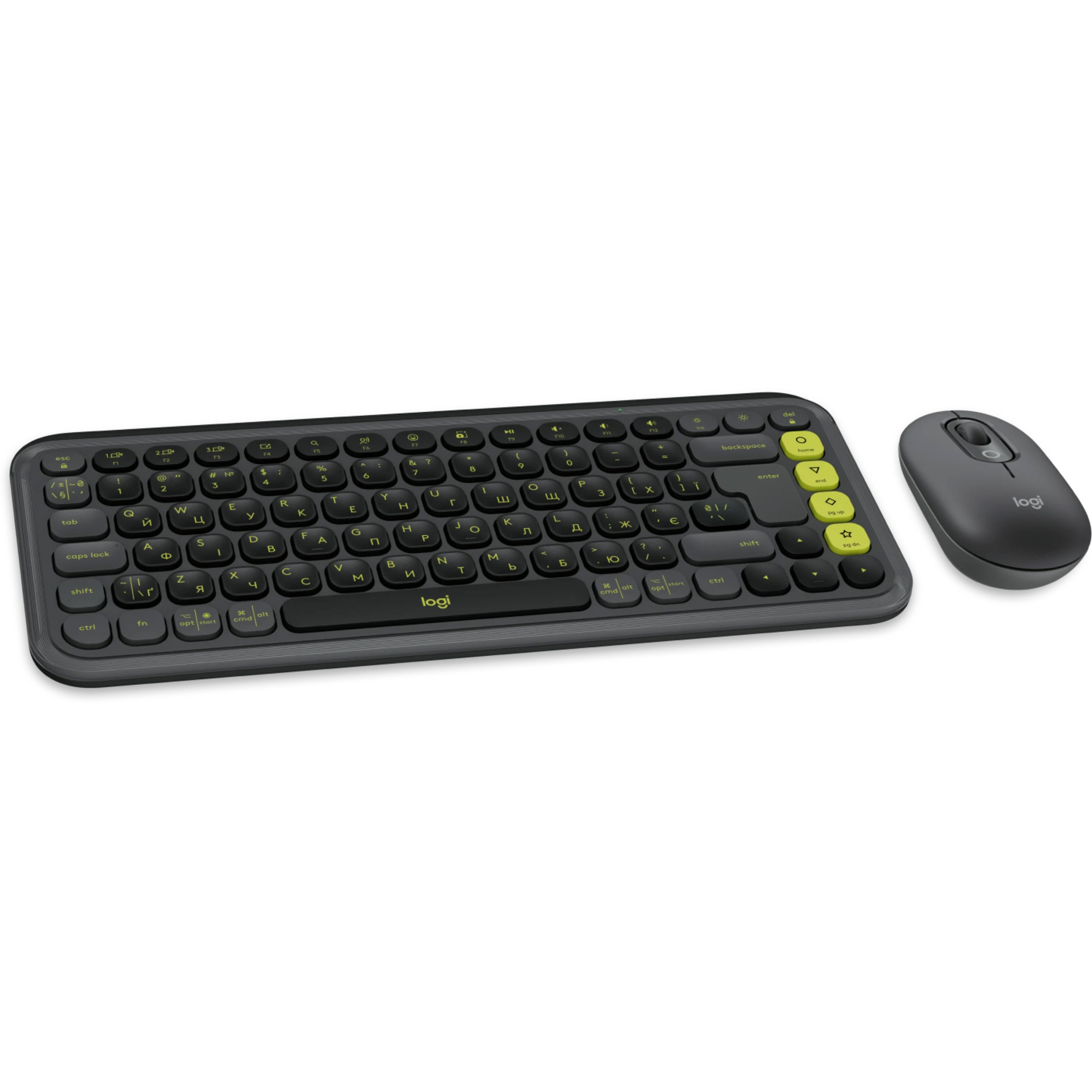 Комплект бездротовий LOGITECH Pop Icon Combo Graphite (920-013156)