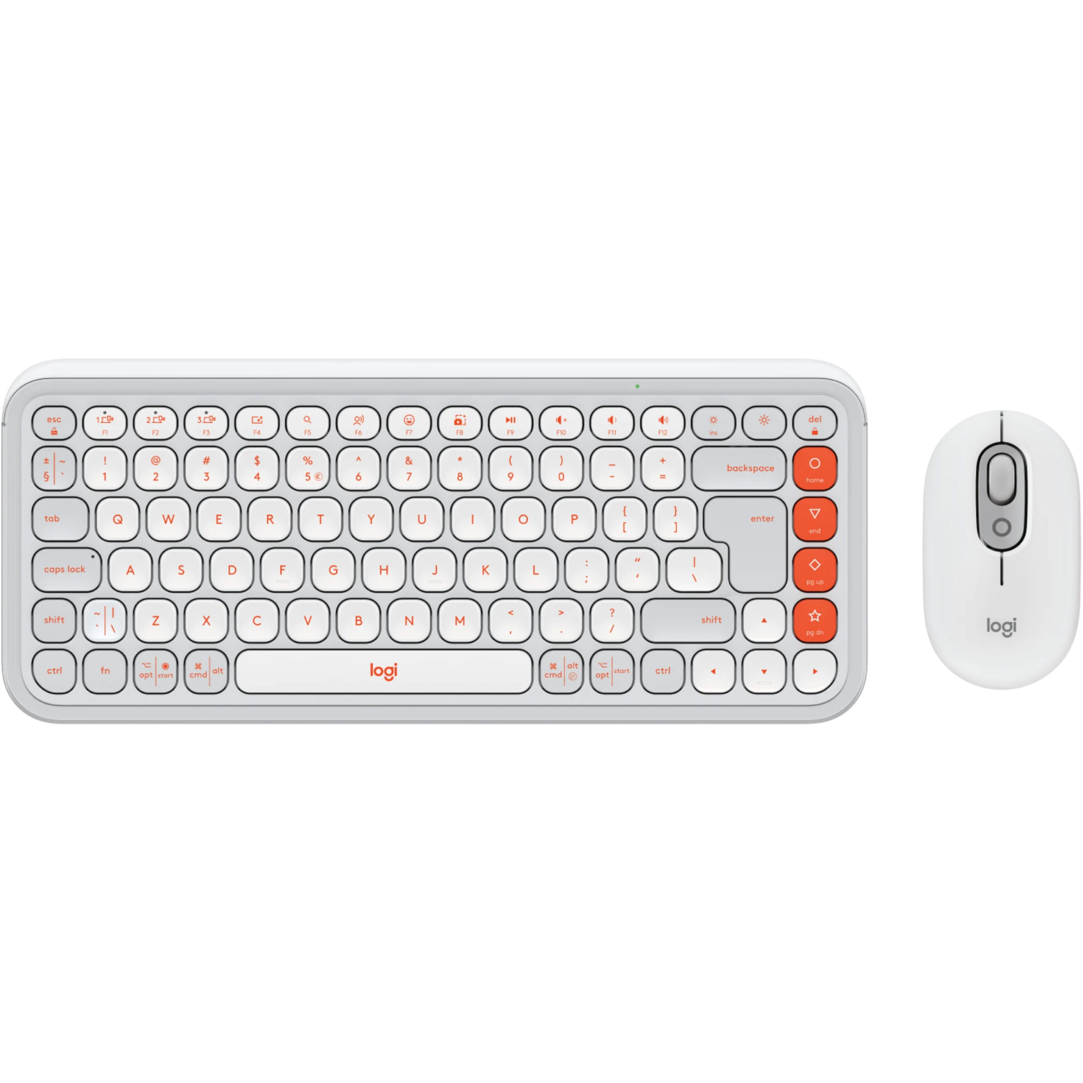 Комплект бездротовий LOGITECH Pop Icon Combo Off-White (920-013141)